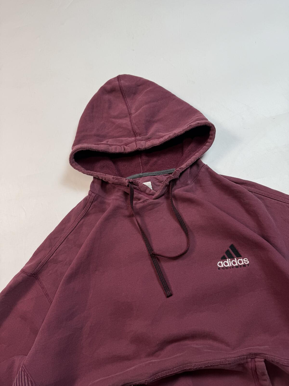 Vintage 90s adidas equipment hoodie (L)