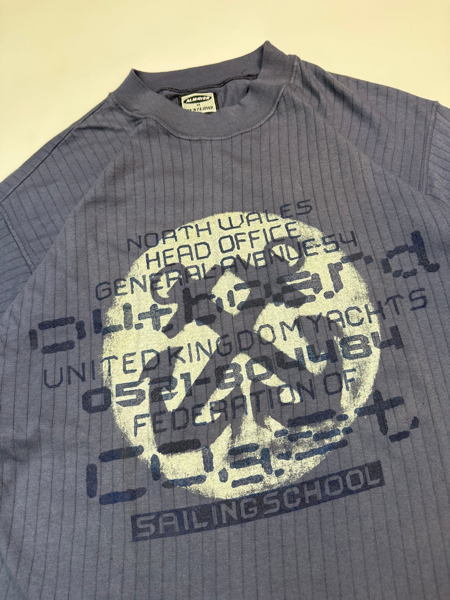 Vintage Y2K surfing graphic tee (M)