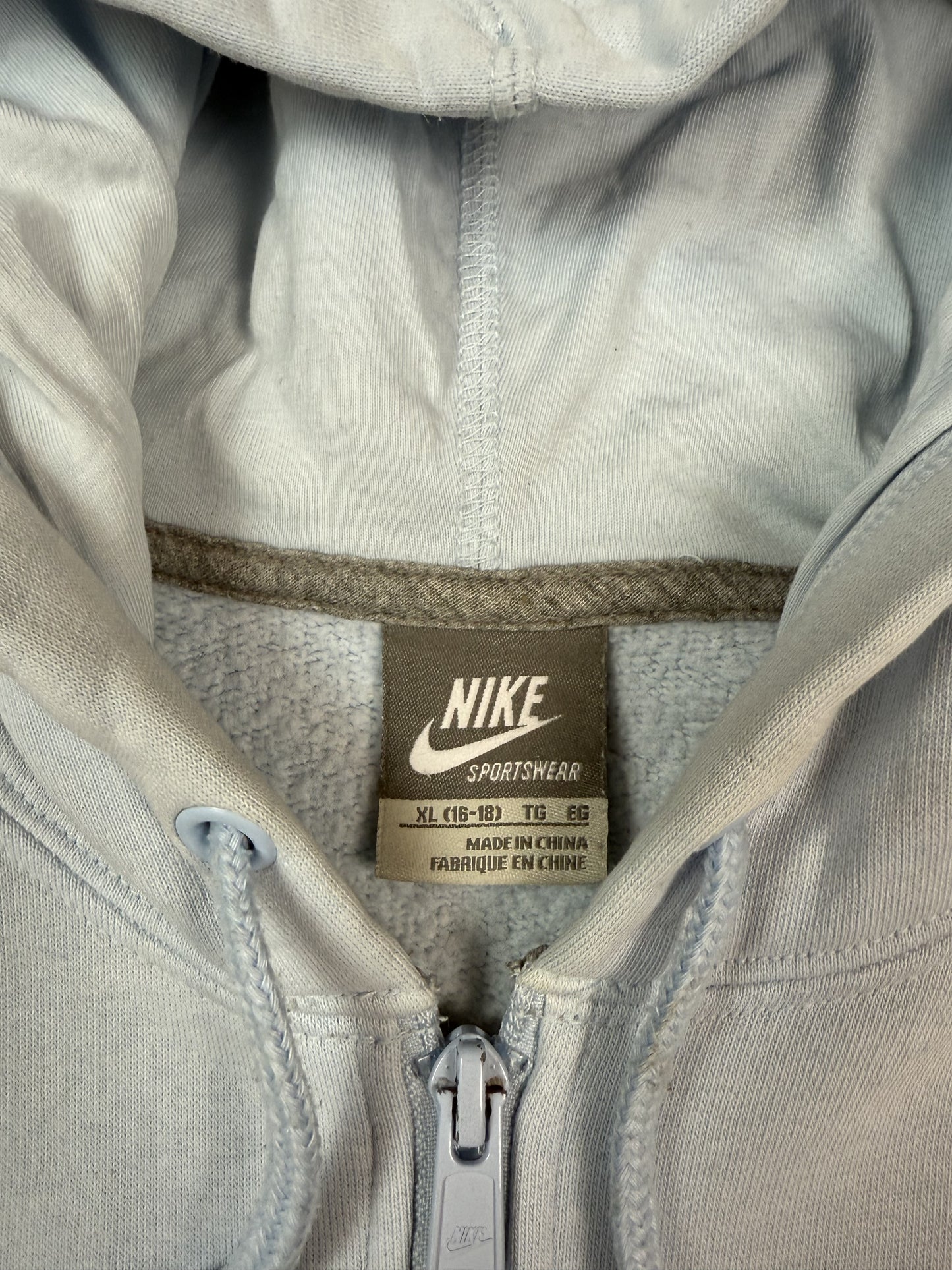 Vintage Nike full zip hoodie (M)