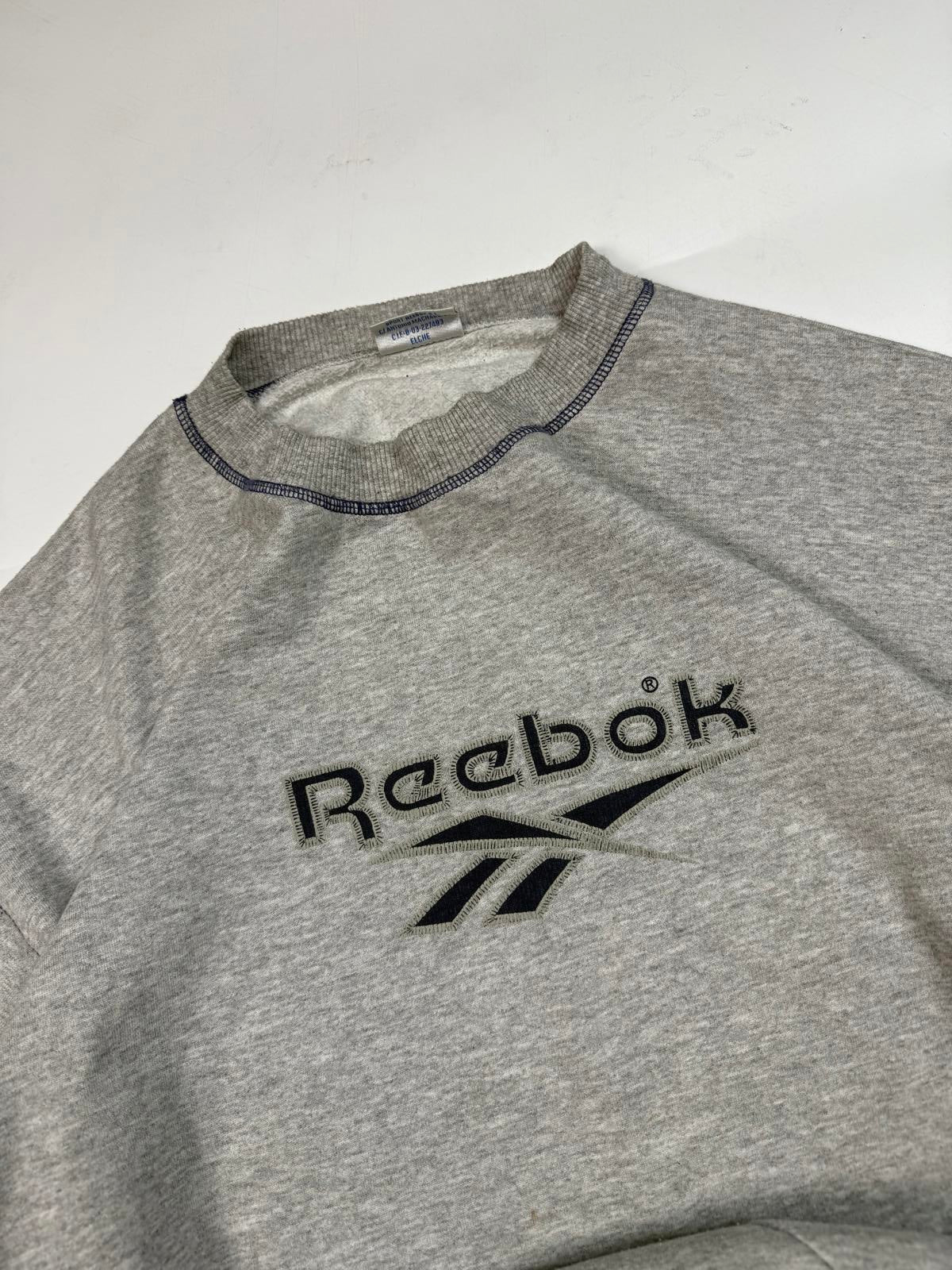 Vintage Reebok spell out sweatshirt (XL)