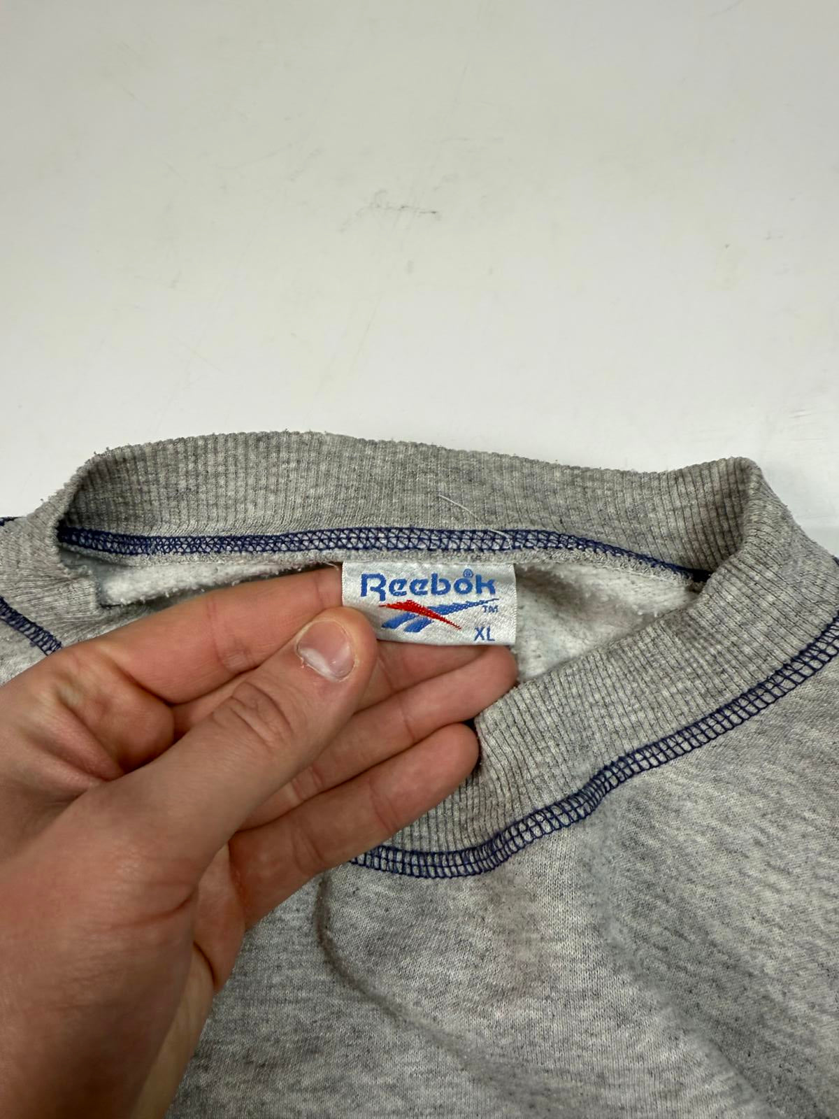 Vintage Reebok spell out sweatshirt (XL)