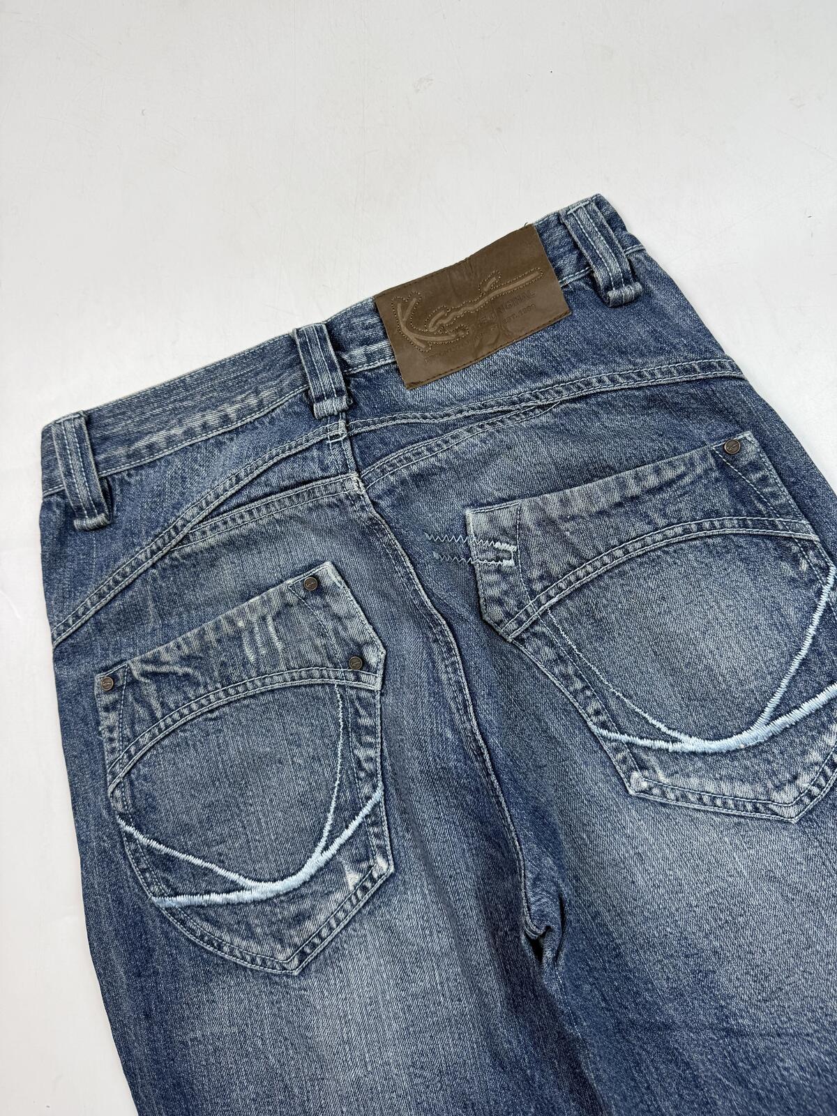 Vintage Y2K Karl Kani baggy hip hop jorts (W30)
