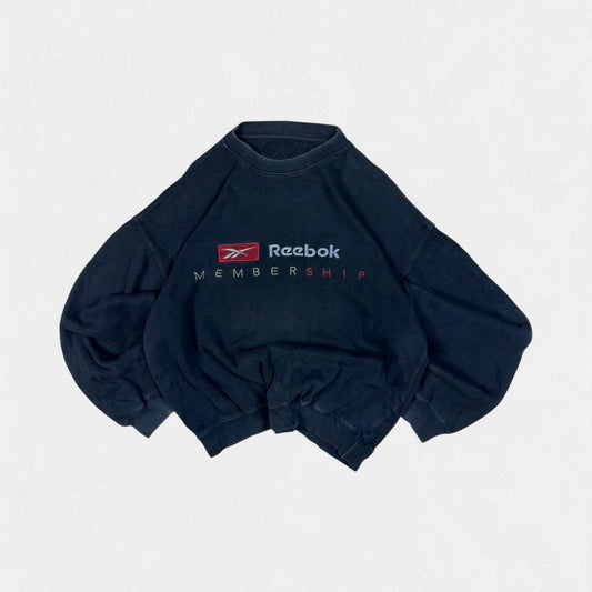 Vintage 90s Reebok membership spell out sweatshirt (M)