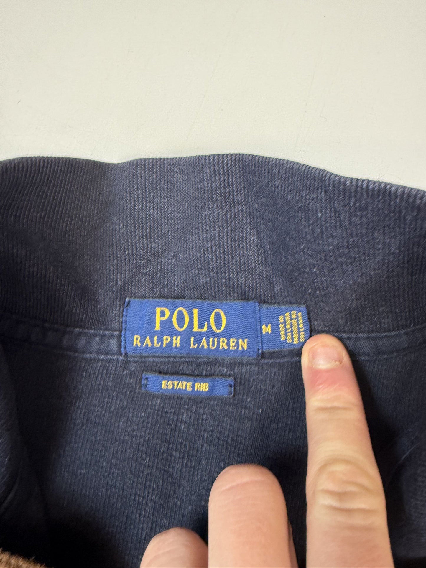 Polo Ralph Lauren quarter zip sweatshirt (M)