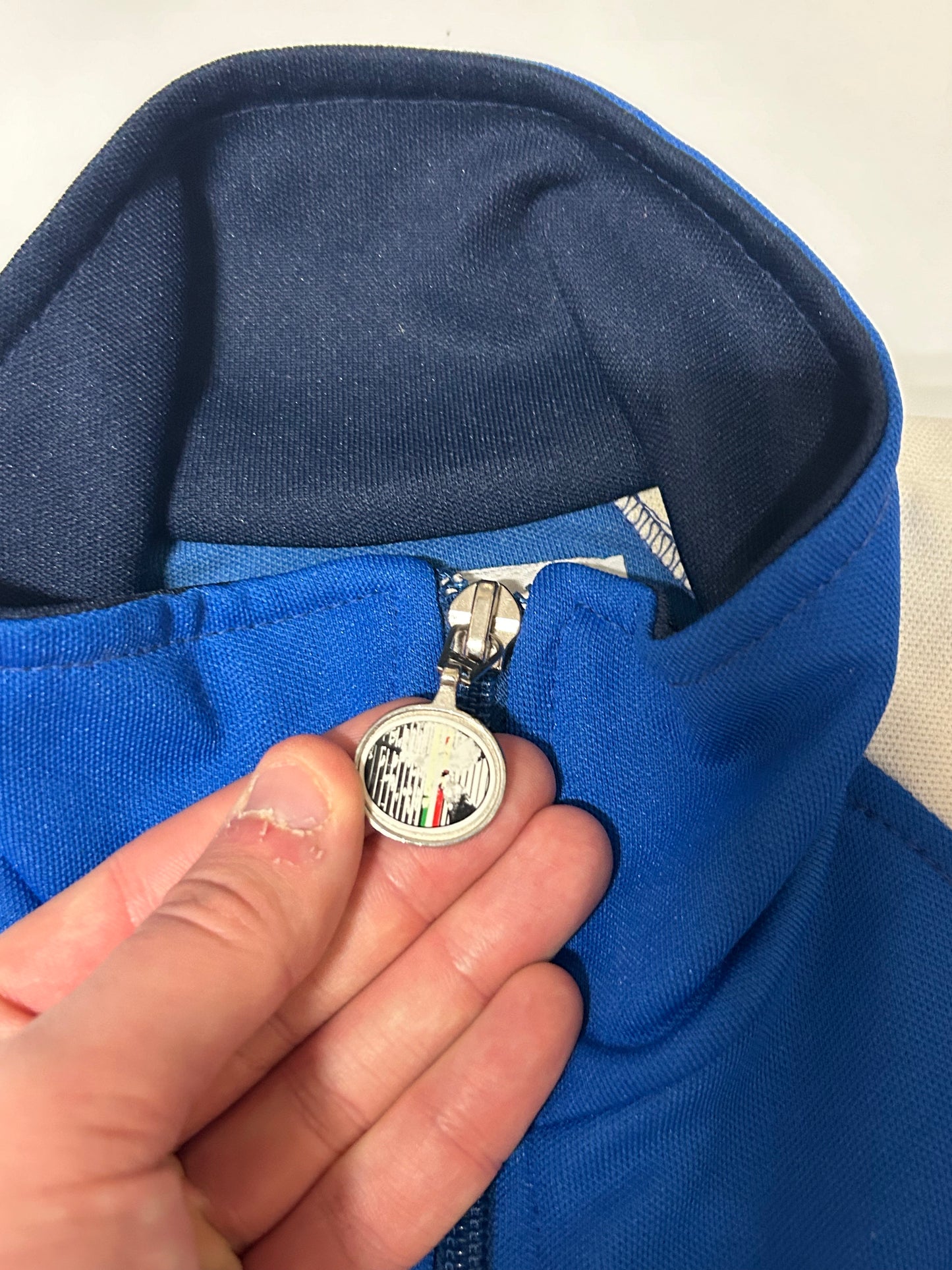 Vintage Italy 1990/92 Diadora football track jacket (L)