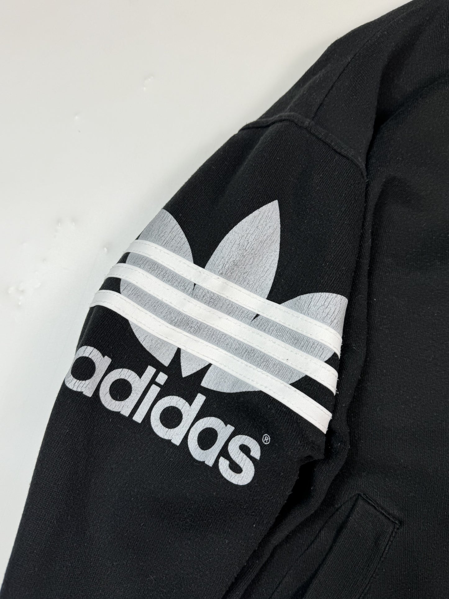 Vintage 90s Adidas full zip sweatshirt (M)