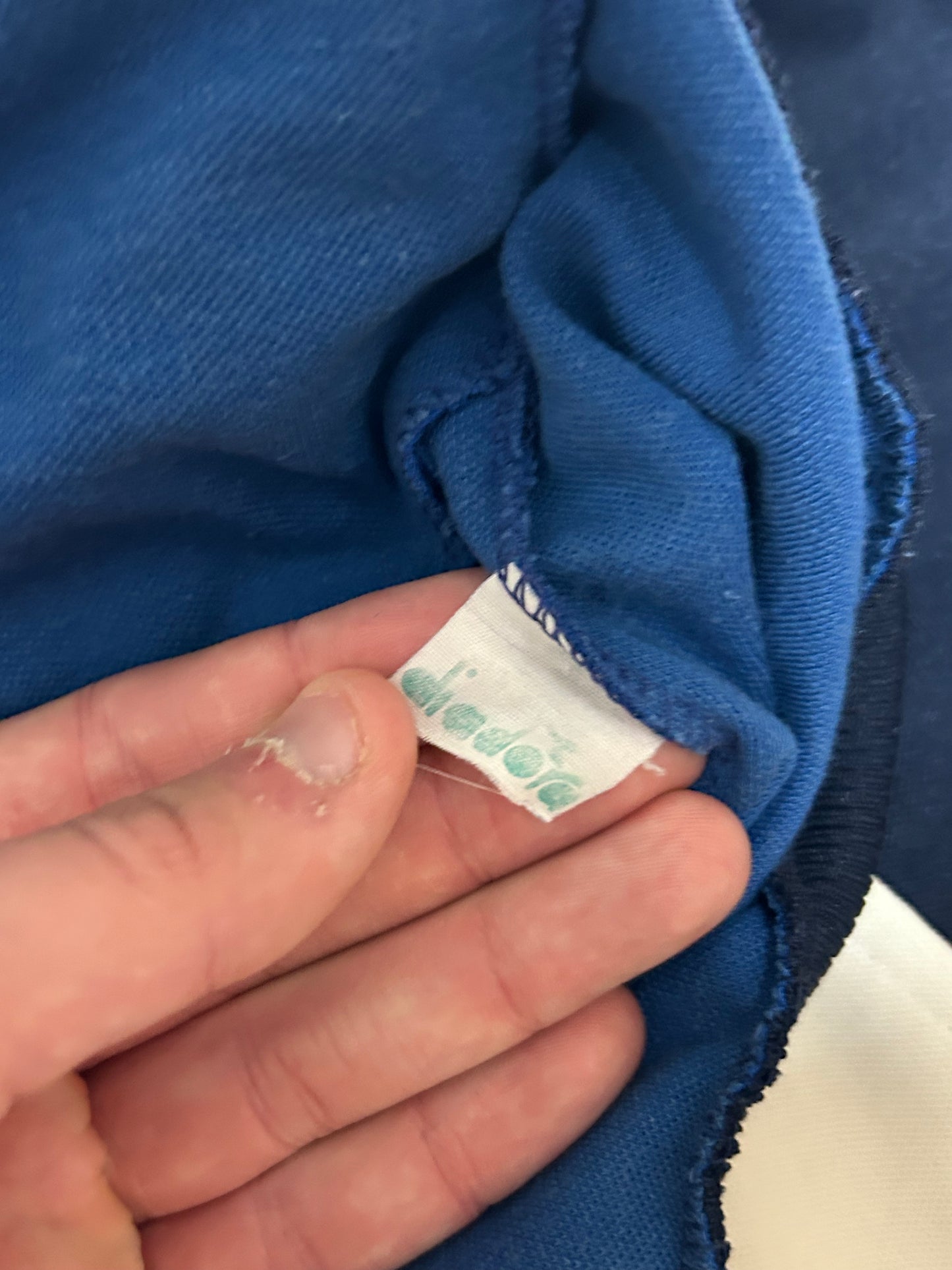 Vintage Italy 1990/92 Diadora football track jacket (L)