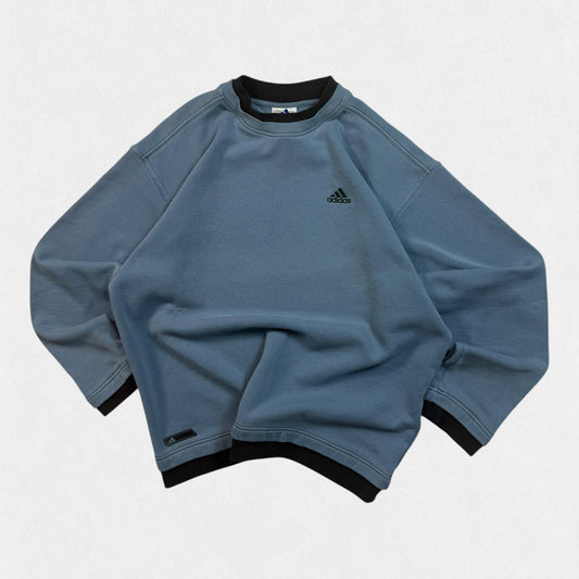 Vintage 90s adidas small logo sweatshirt (L)