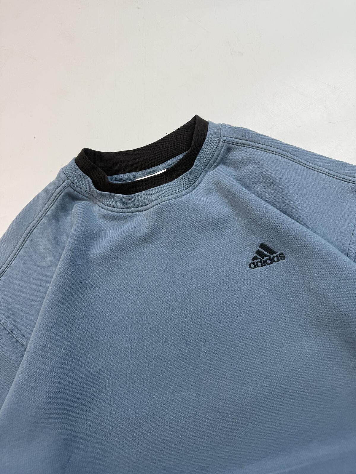 Vintage 90s adidas small logo sweatshirt (L)