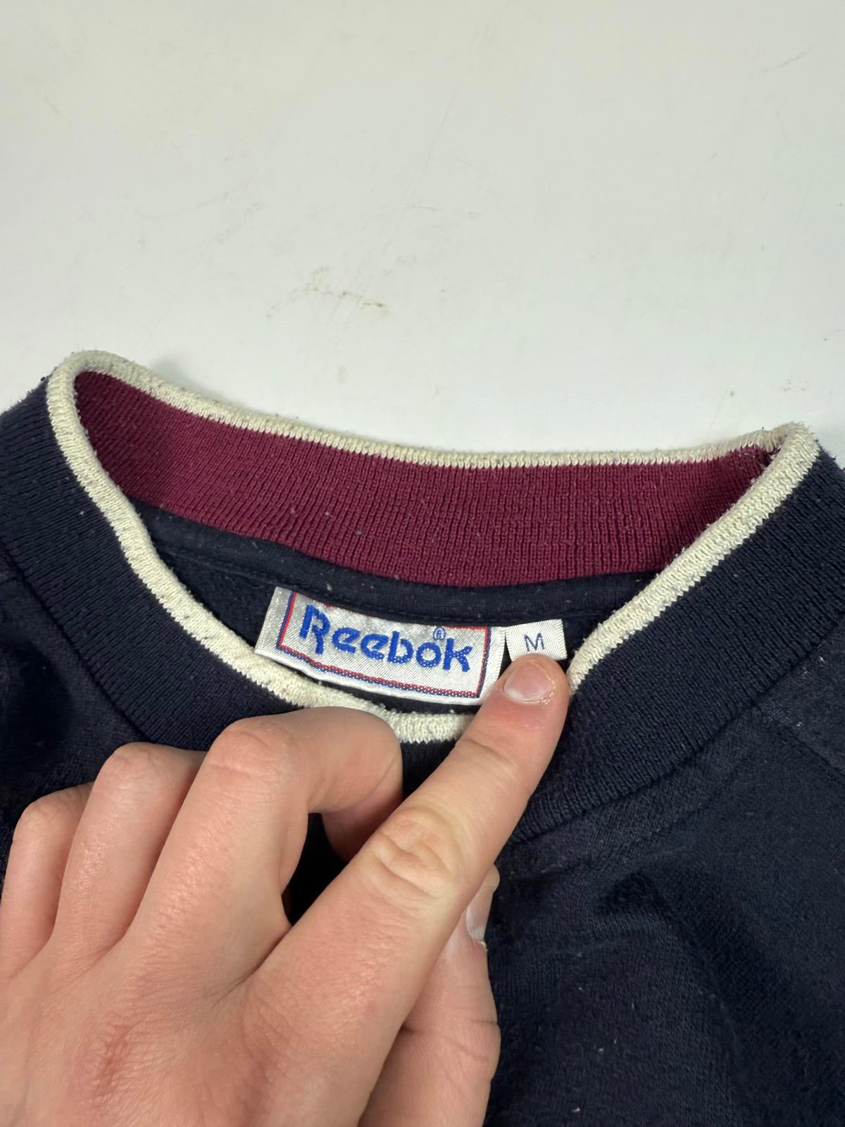 Vintage 90s Reebok spell out sweatshirt (M)