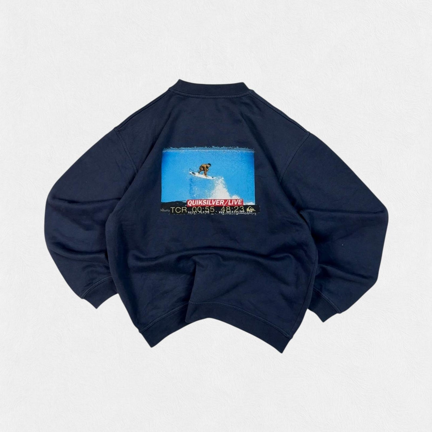 Vintage Y2K Quiksilver surfing sweatshirt (M)