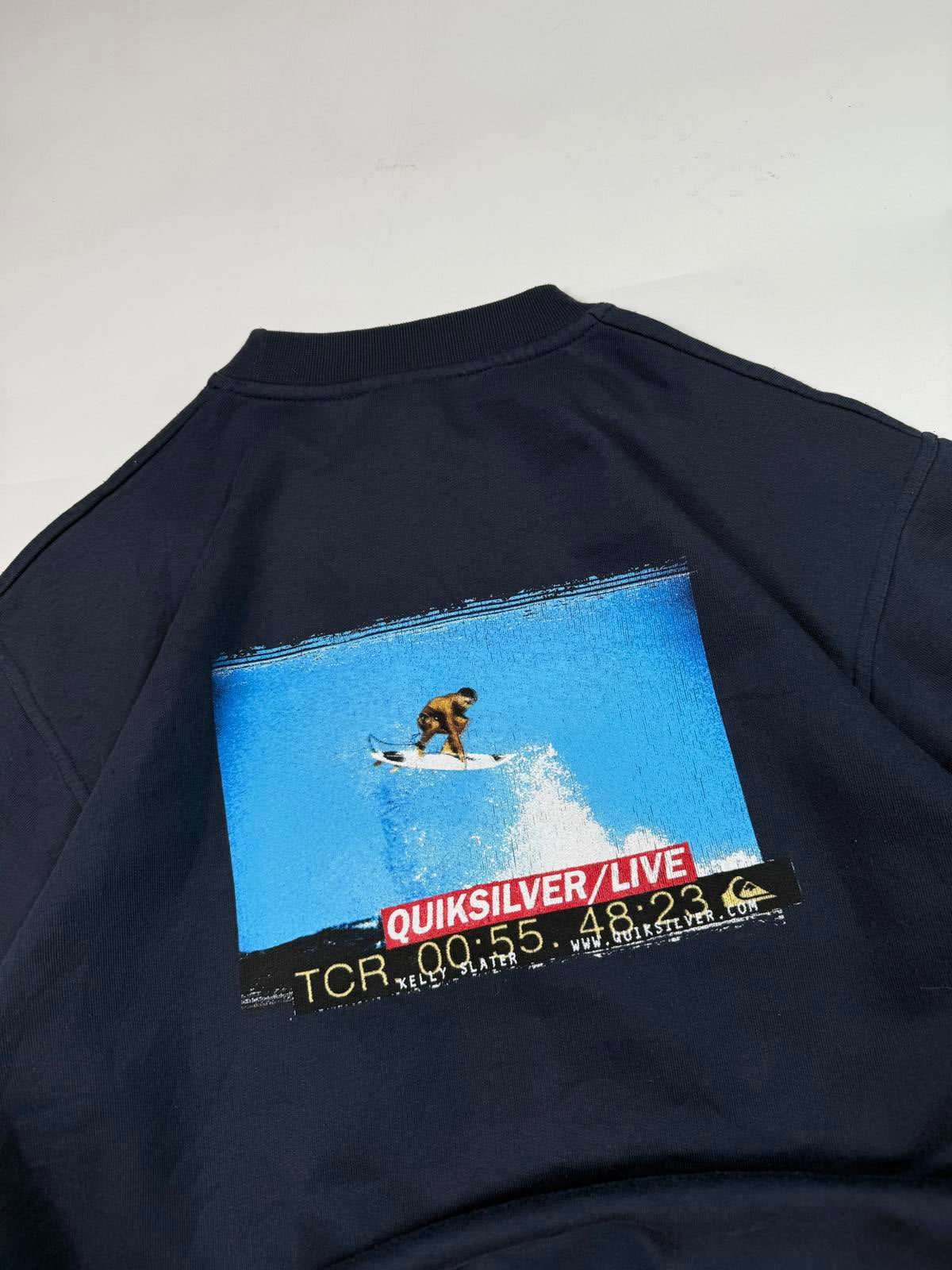 Vintage Y2K Quiksilver surfing sweatshirt (M)