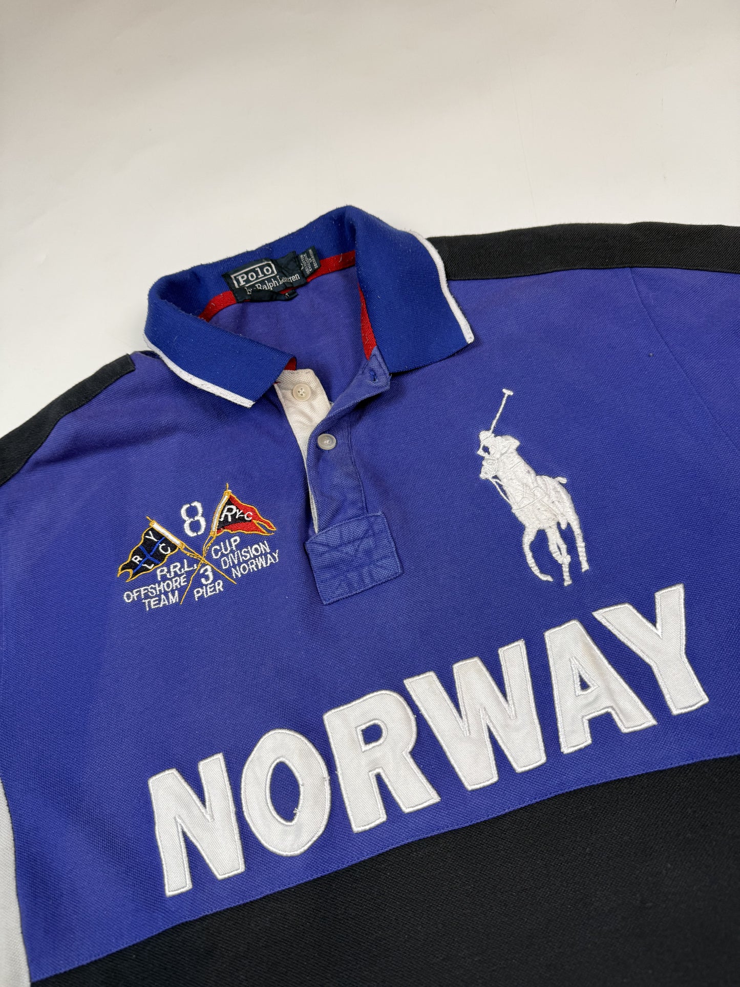 Vintage Polo Ralph Lauren Norway polo shirt (L)