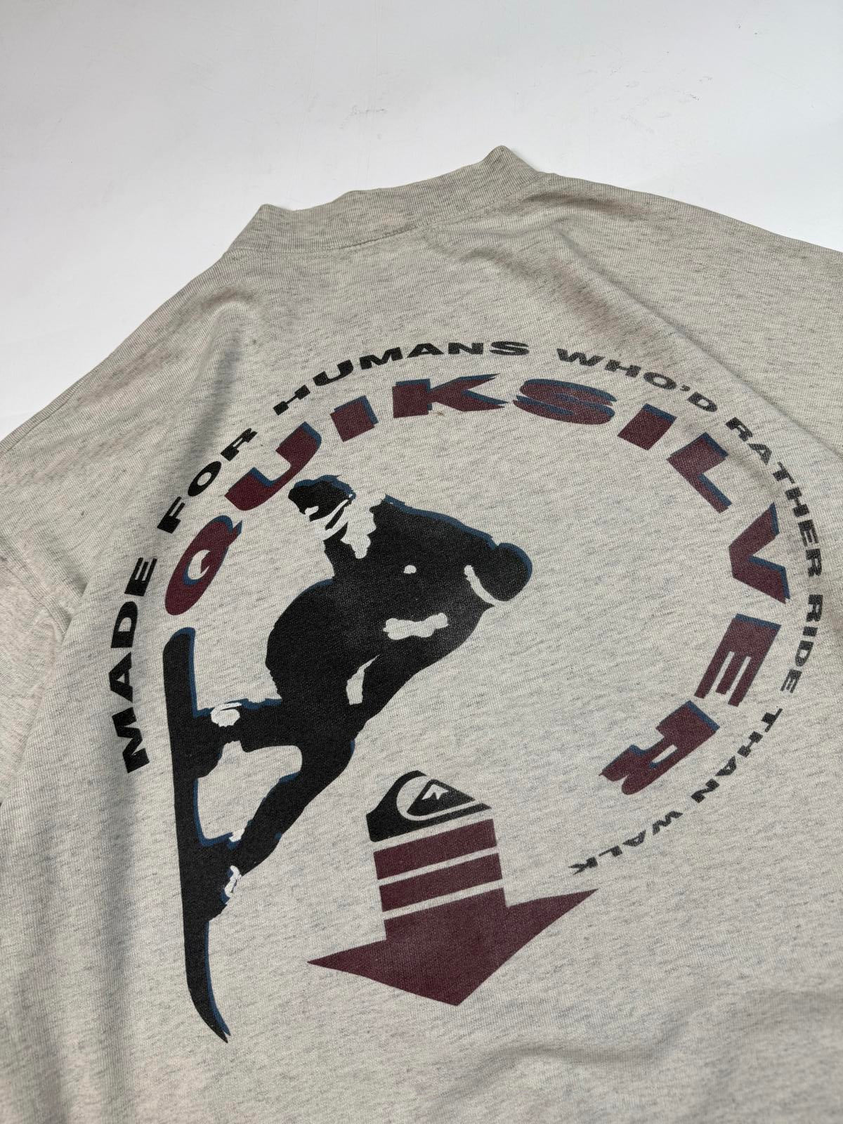 Vintage 90s Quiksilver snowboarding graphic sweatshirt (L)
