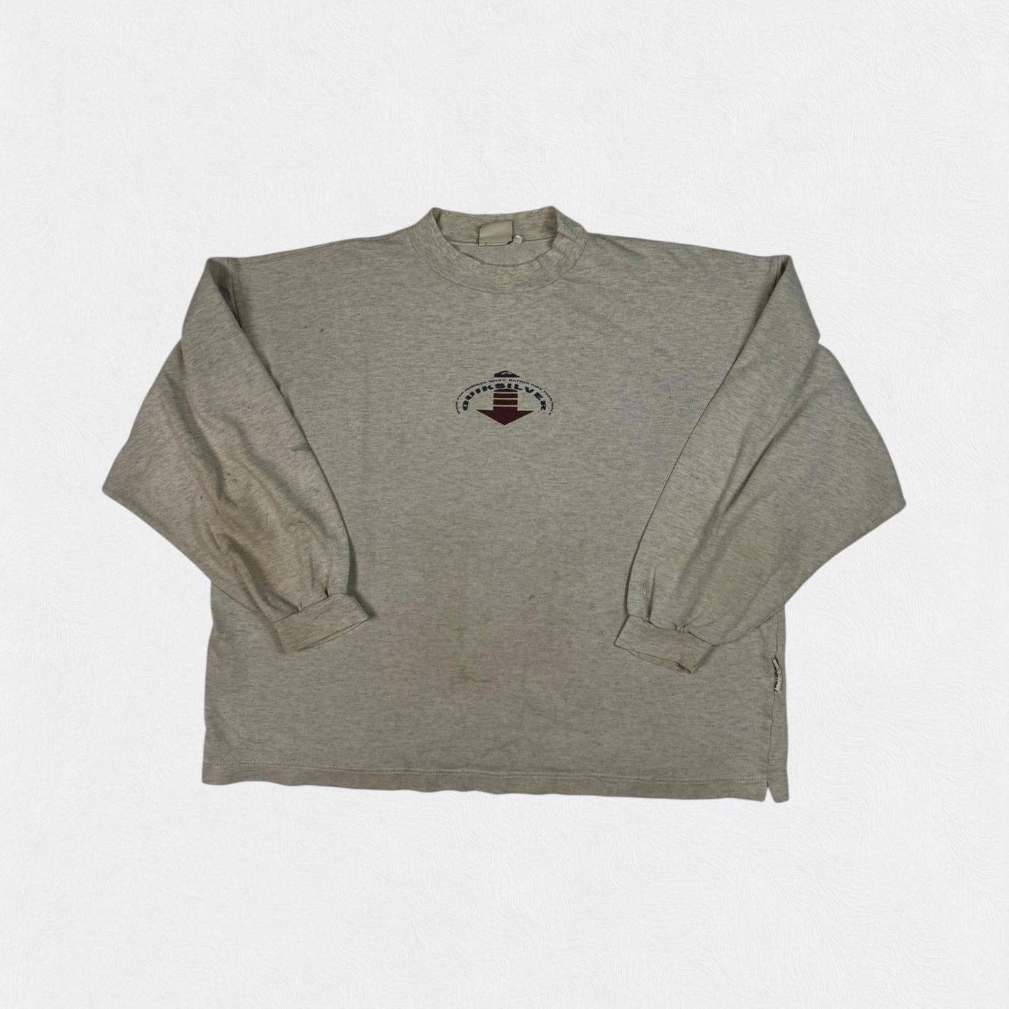 Vintage 90s Quiksilver snowboarding graphic sweatshirt (L)