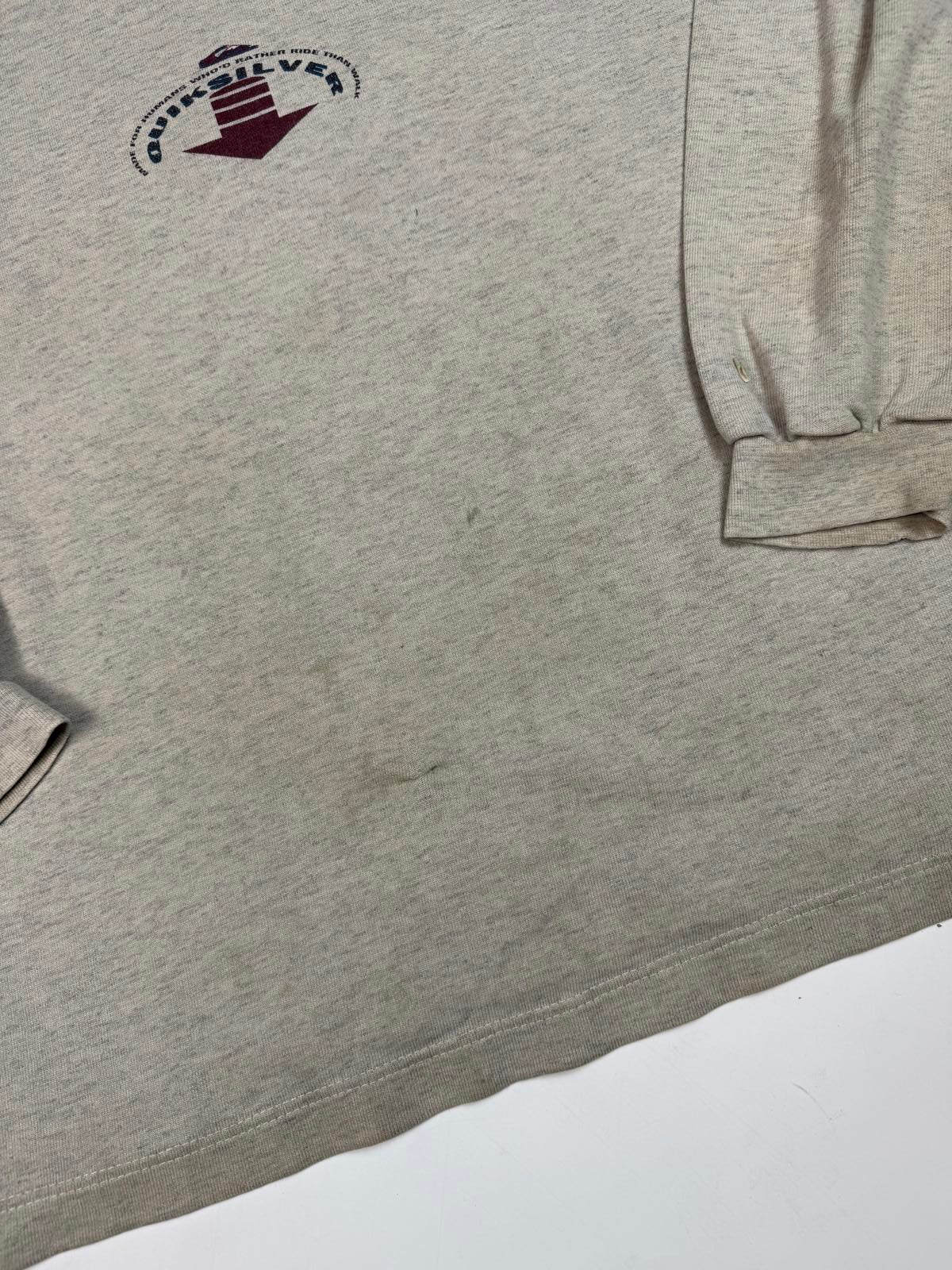 Vintage 90s Quiksilver snowboarding graphic sweatshirt (L)