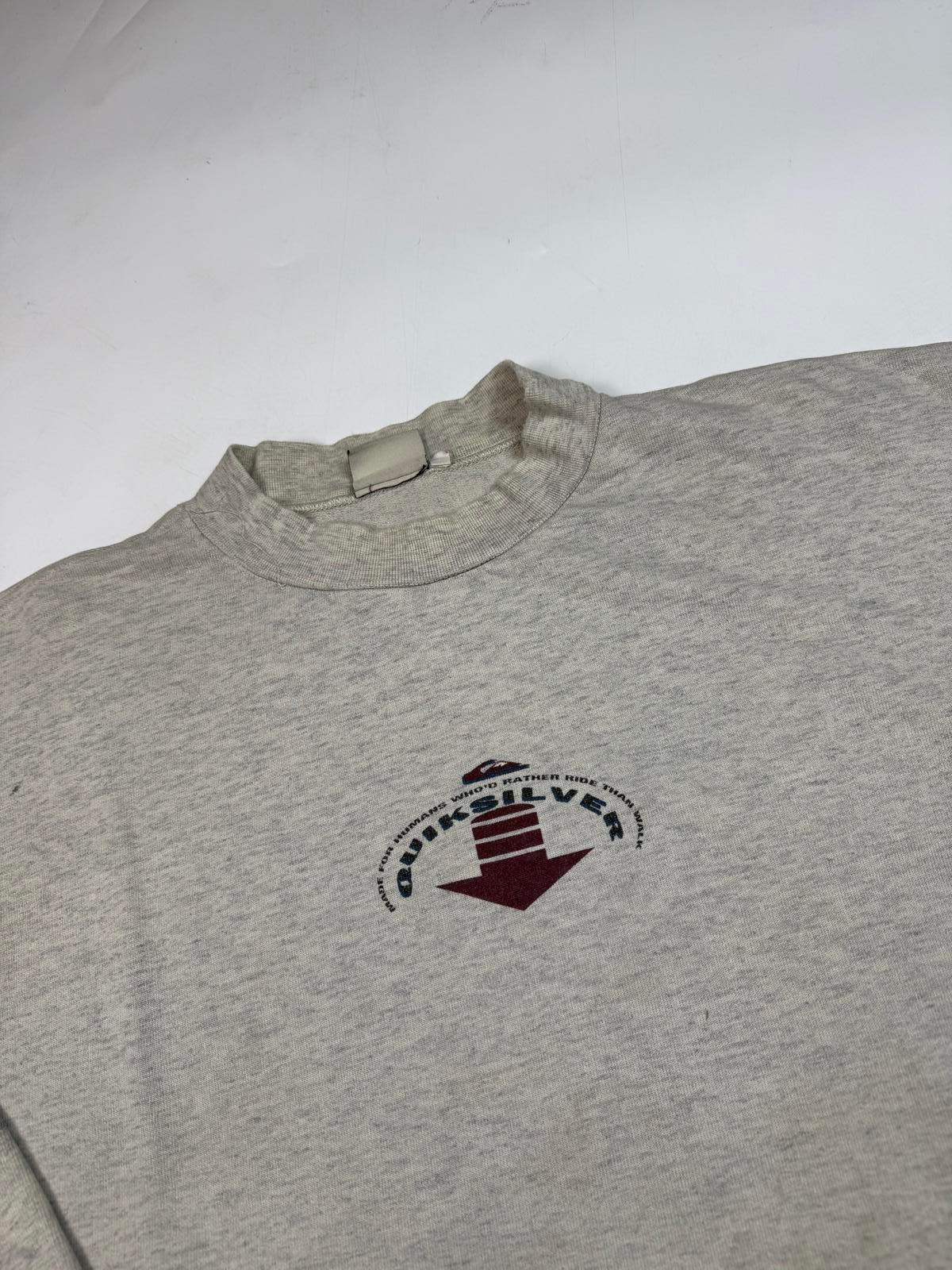 Vintage 90s Quiksilver snowboarding graphic sweatshirt (L)