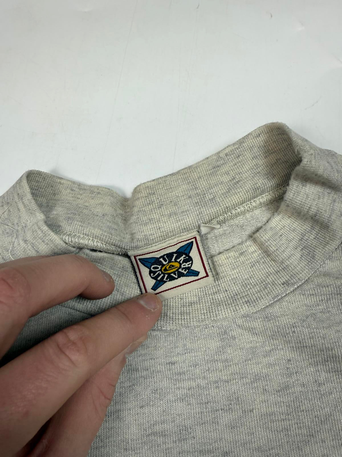 Vintage 90s Quiksilver snowboarding graphic sweatshirt (L)