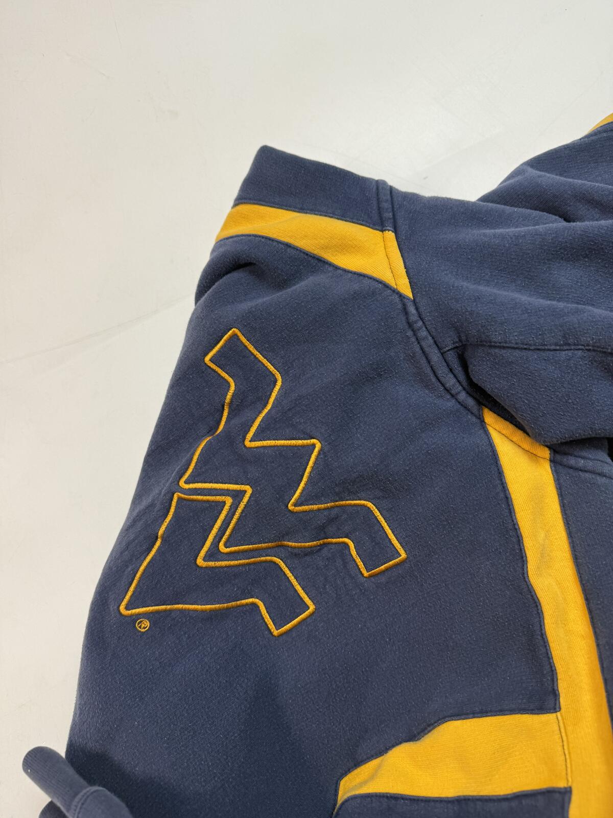Vintage Nike West Virginia zip up hoodie (S)