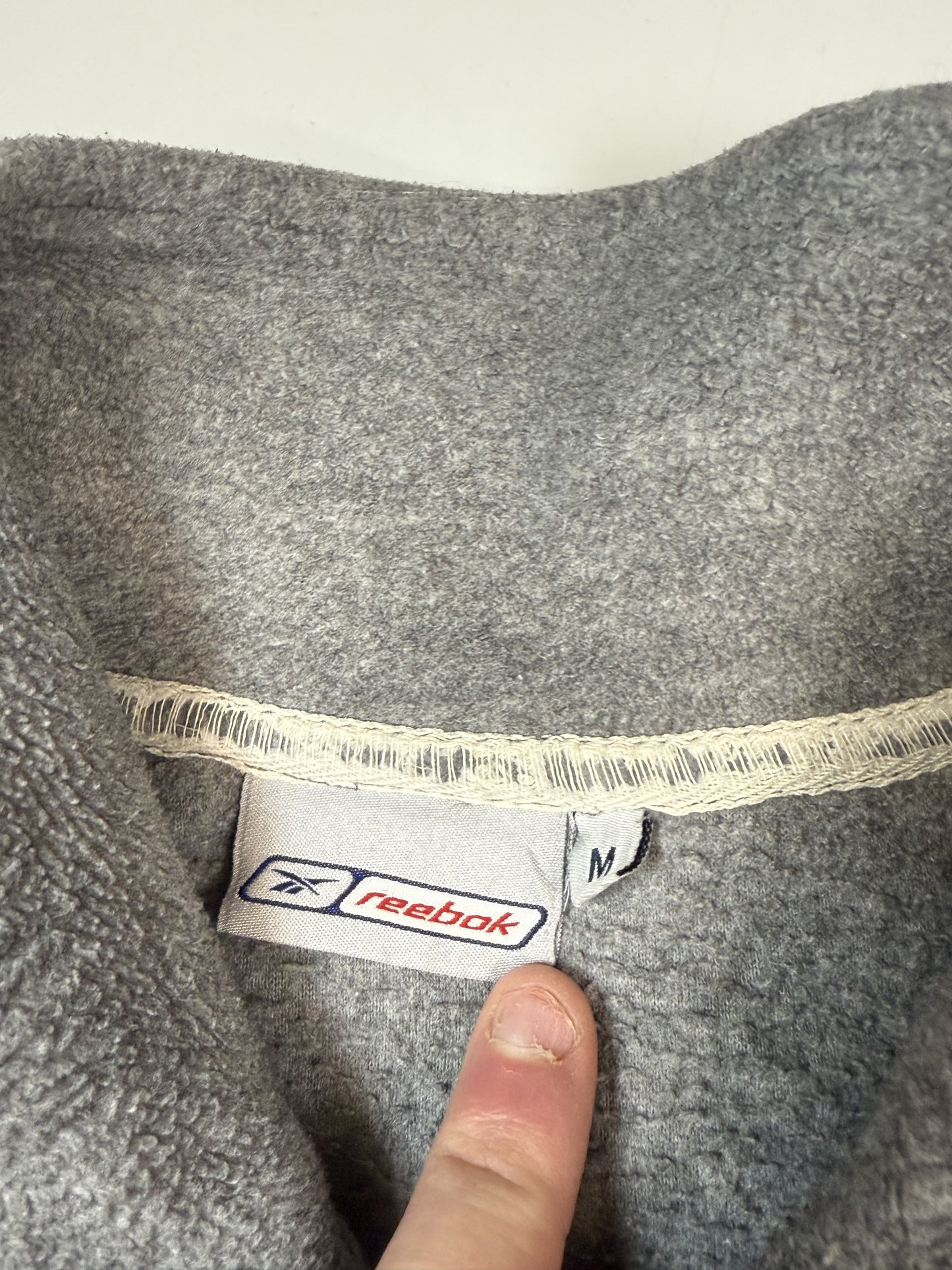 Vintage Reebok quarter zip fleece (M)