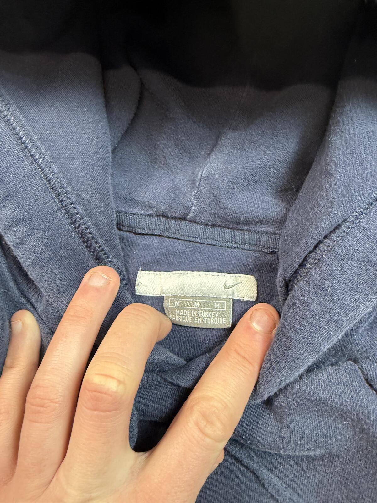 Vintage Nike spell out hoodie (M)