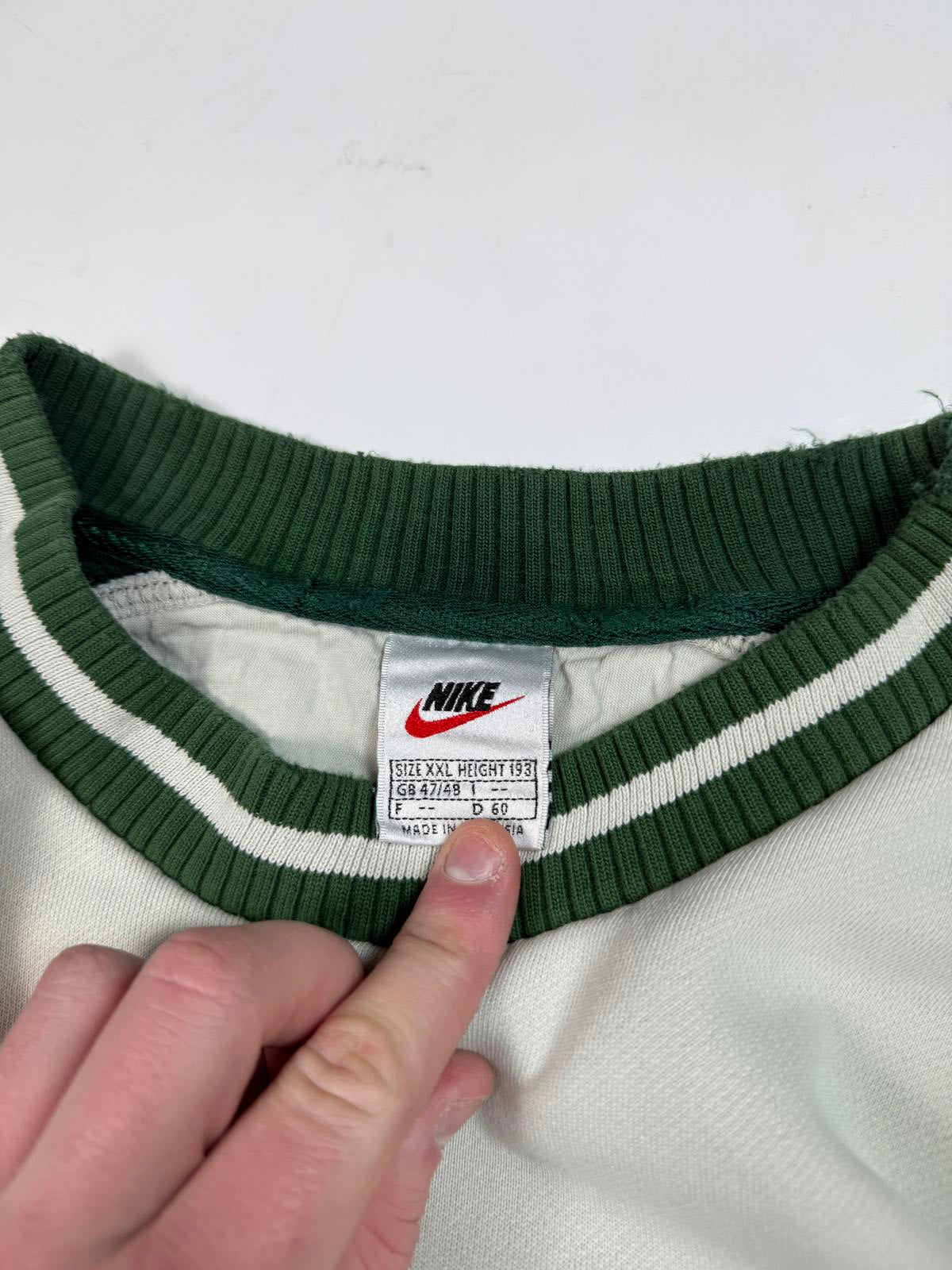 Vintage 90s Nike spell out sweatshirt (XXL)