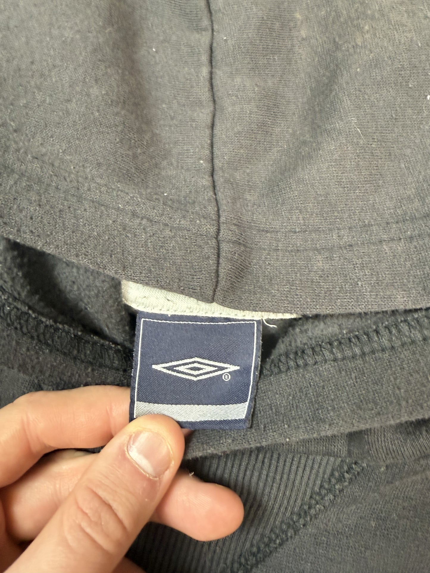 Vintage Umbro small logo hoodie (L)