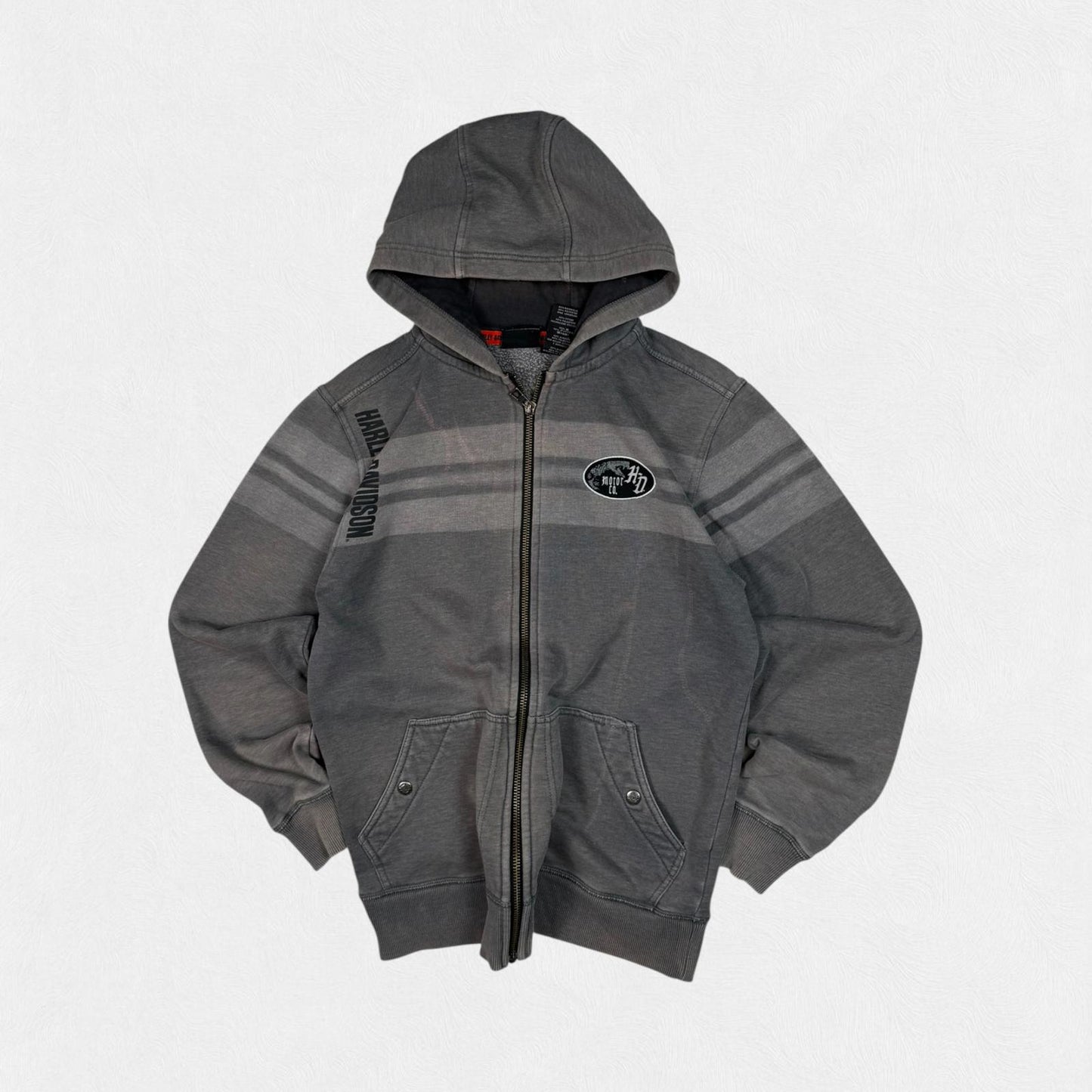 Vintage Harley Davidson full zip hoodie (S)