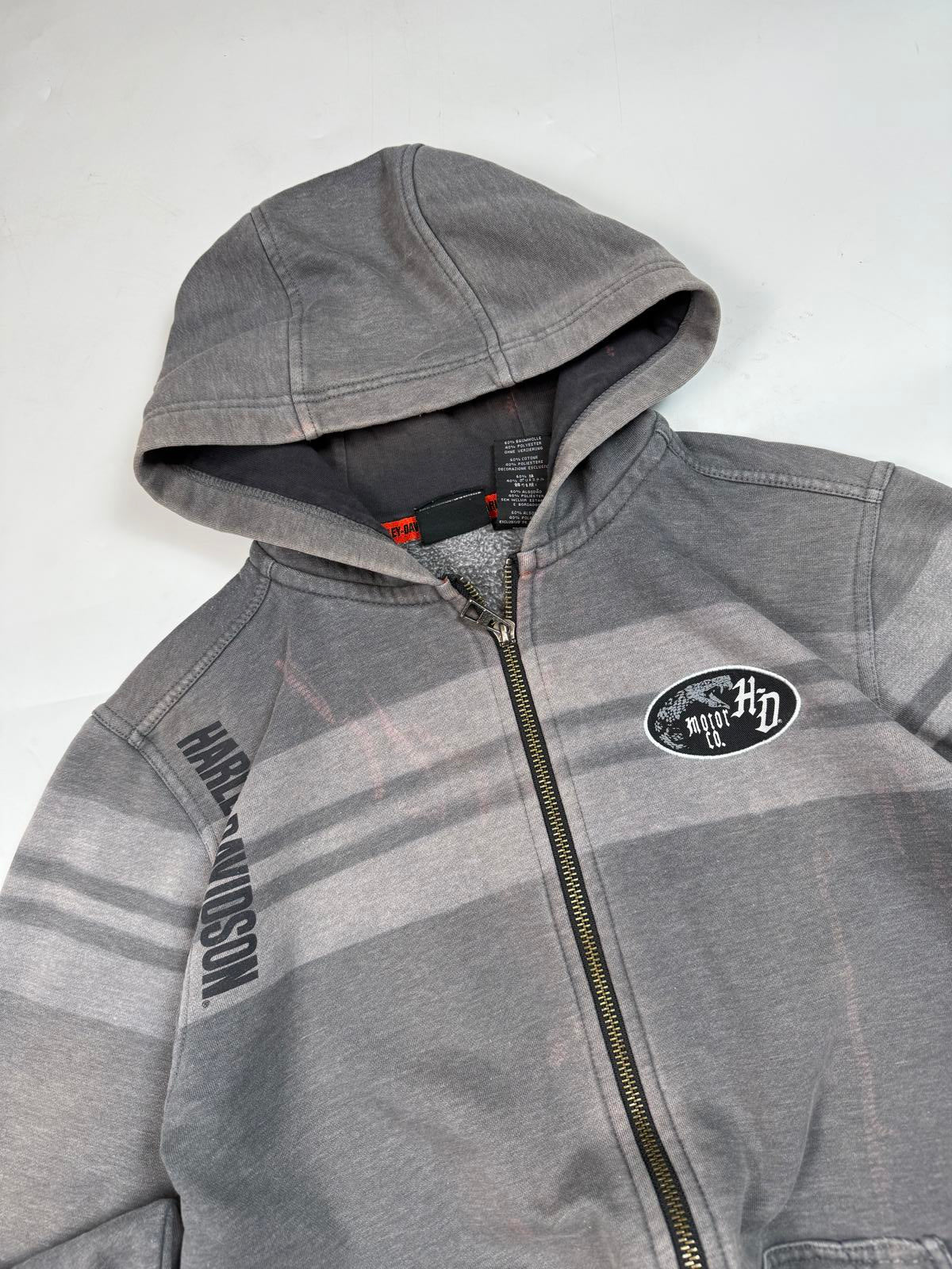 Vintage Harley Davidson full zip hoodie (S)