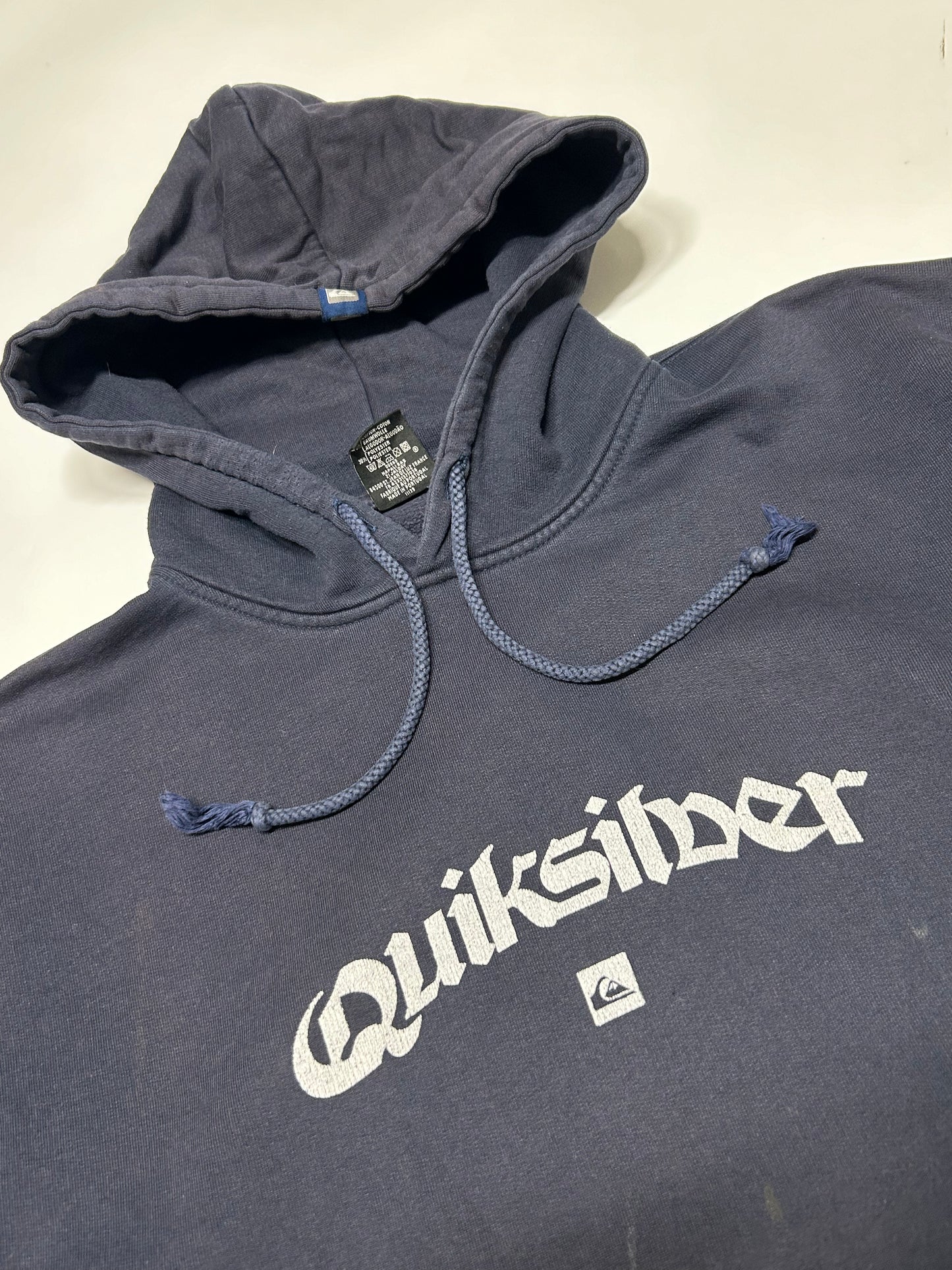 Vintage Quiksilver spell out hoodie (L)
