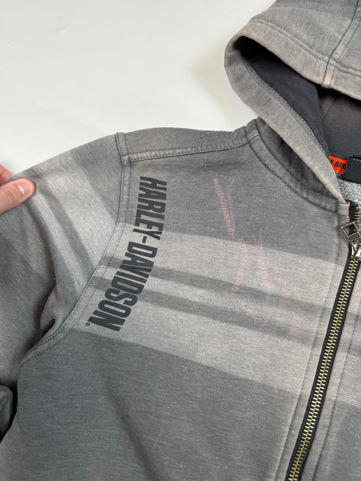 Vintage Harley Davidson full zip hoodie (S)