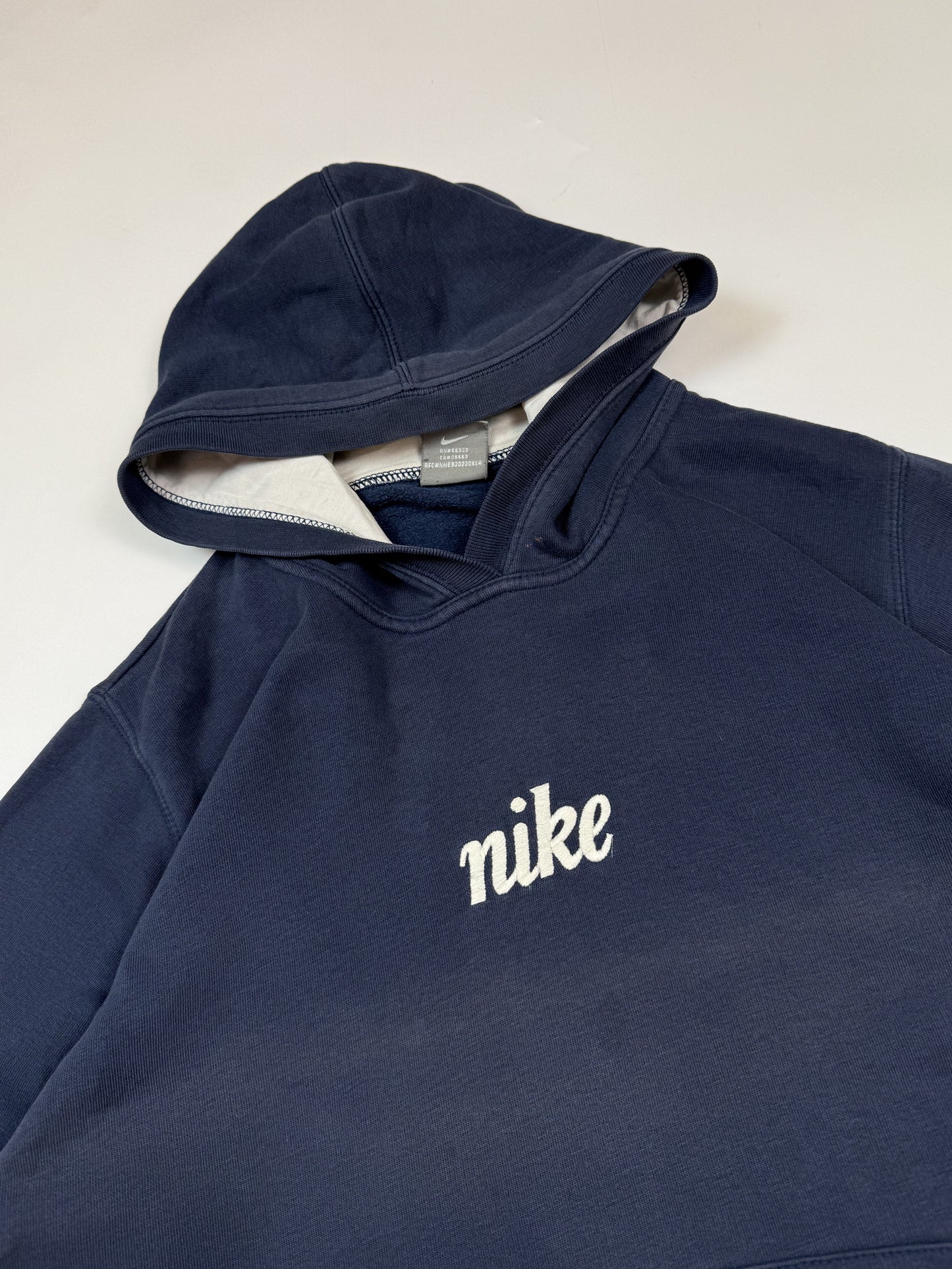 Vintage Nike spell out hoodie (S)