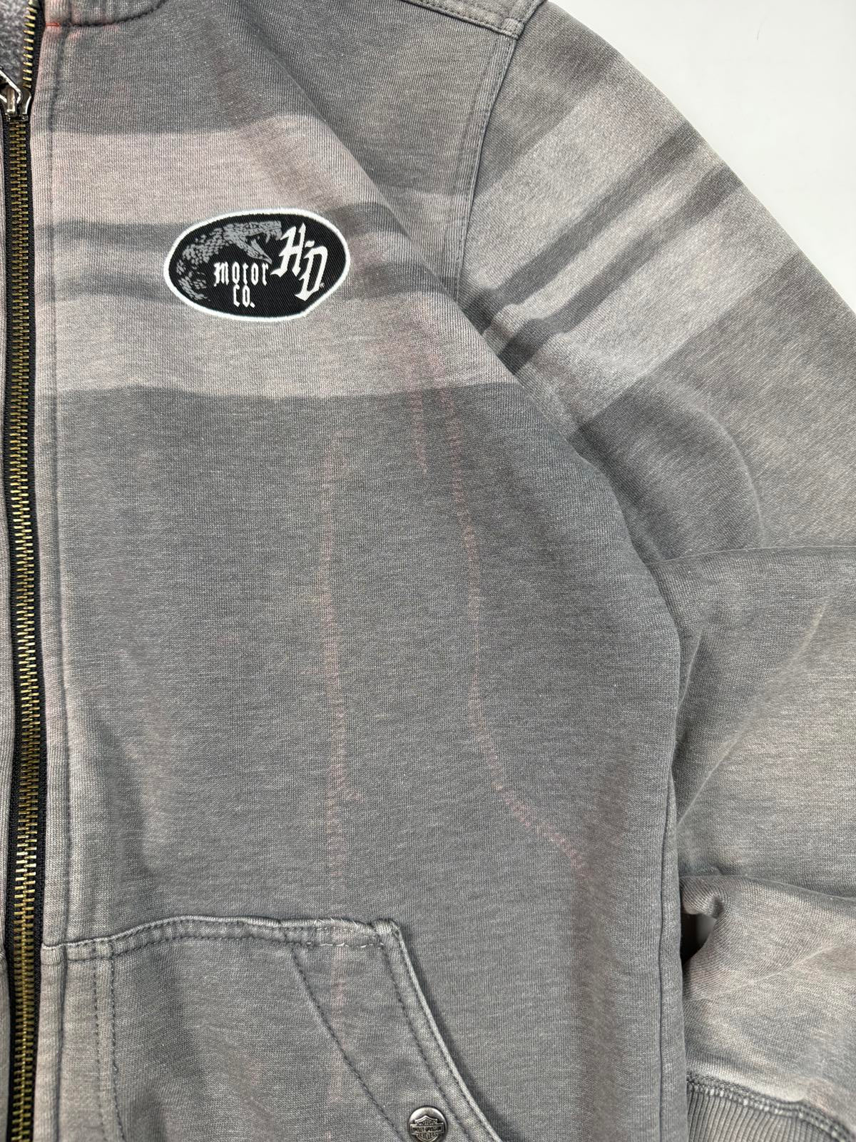 Vintage Harley Davidson full zip hoodie (S)
