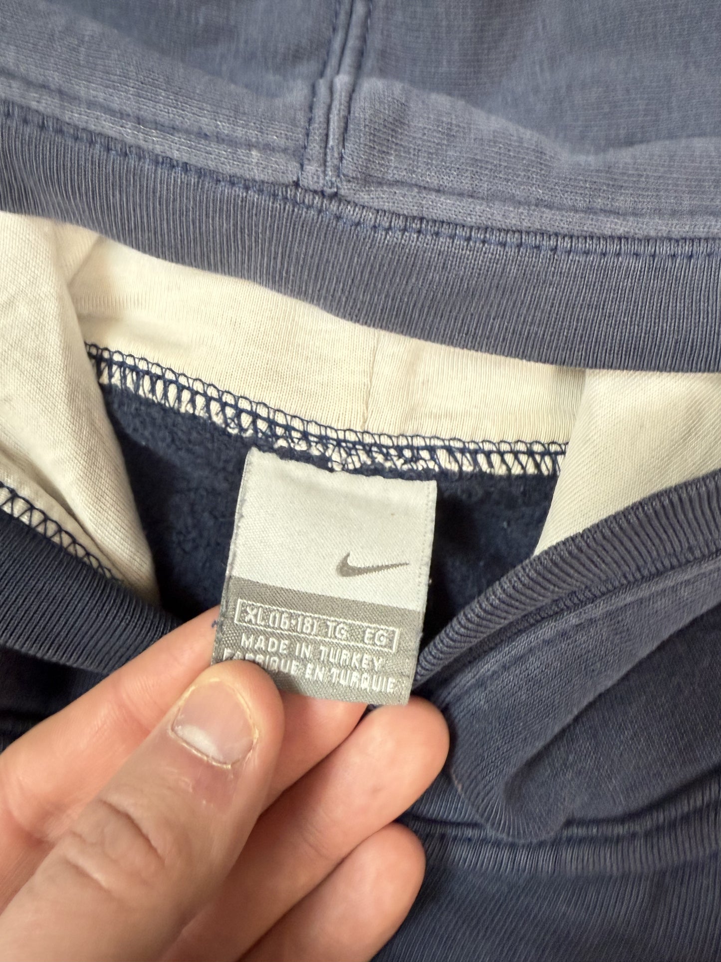 Vintage Nike spell out hoodie (S)