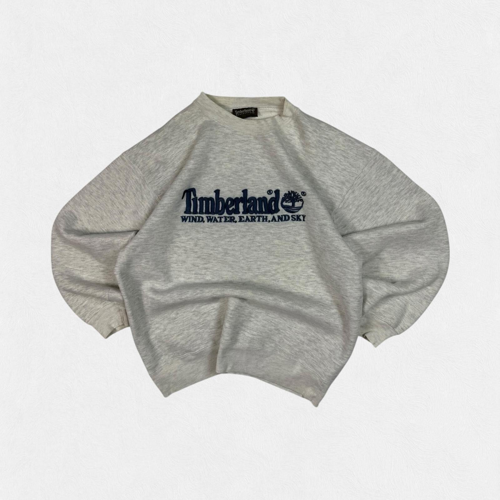 Vintage 90s Timberland spell out sweatshirt (S)