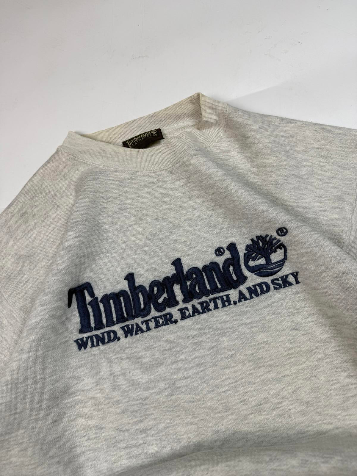 Vintage 90s Timberland spell out sweatshirt (S)