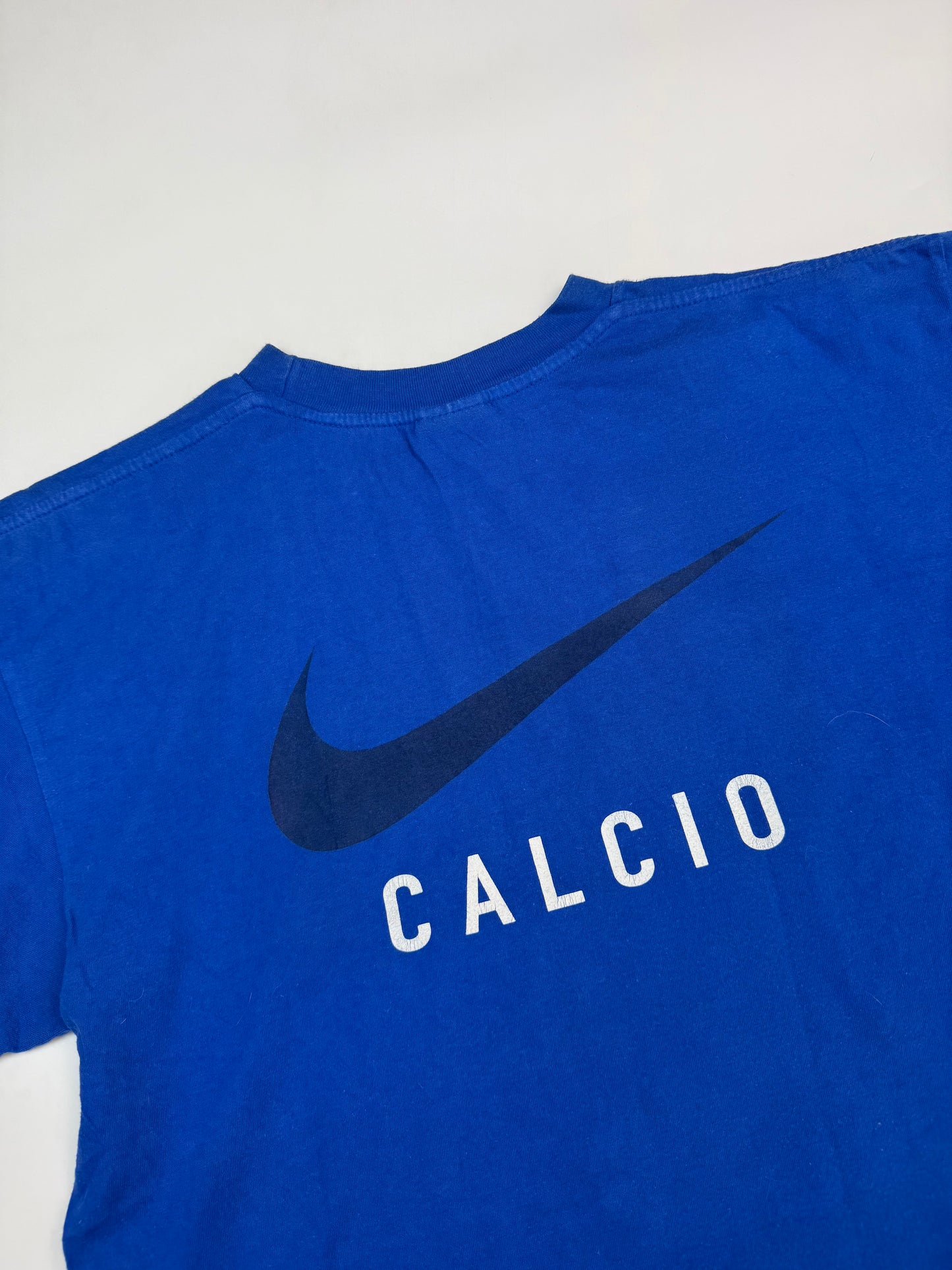 Vintage 90s Nike Italy football graphic tee (L)