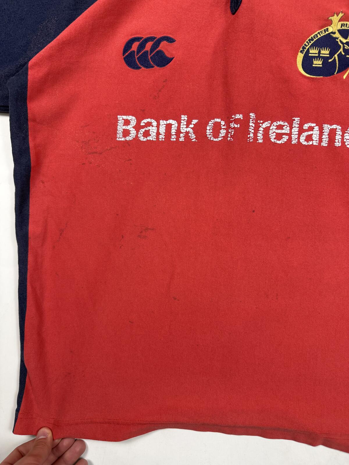 Vintage Munster 2003/04 Canterbury home rugby shirt (S)
