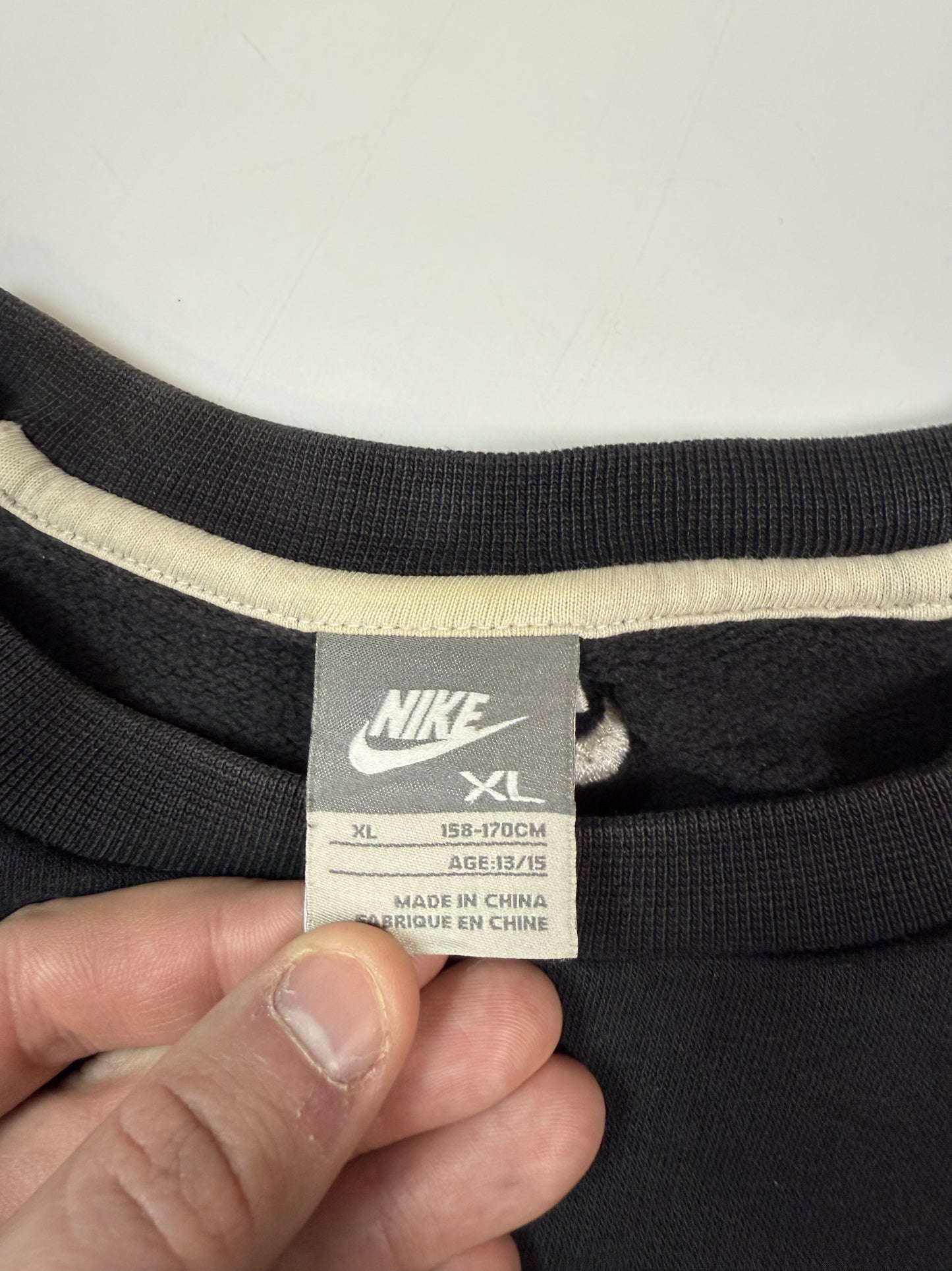 Vintage Nike spell out sweatshirt (S)