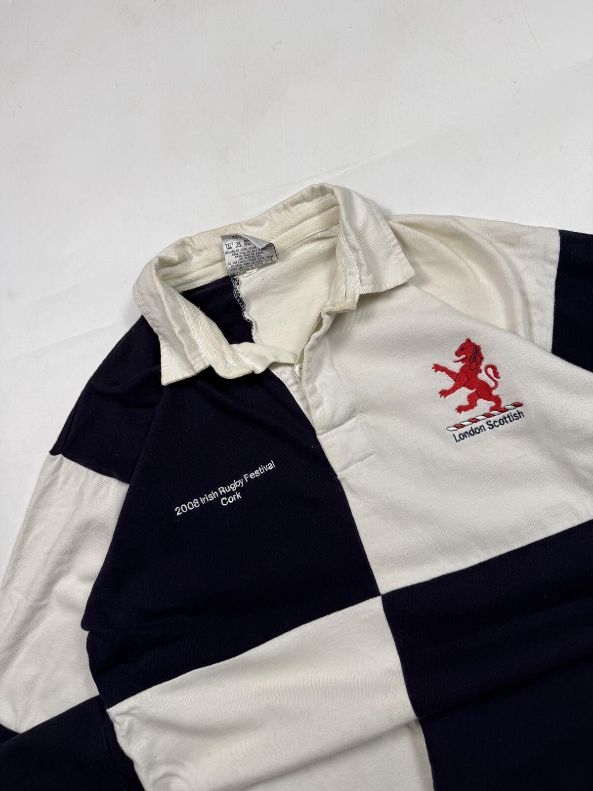 Vintage London Scottish 2008 rugby union shirt (L)
