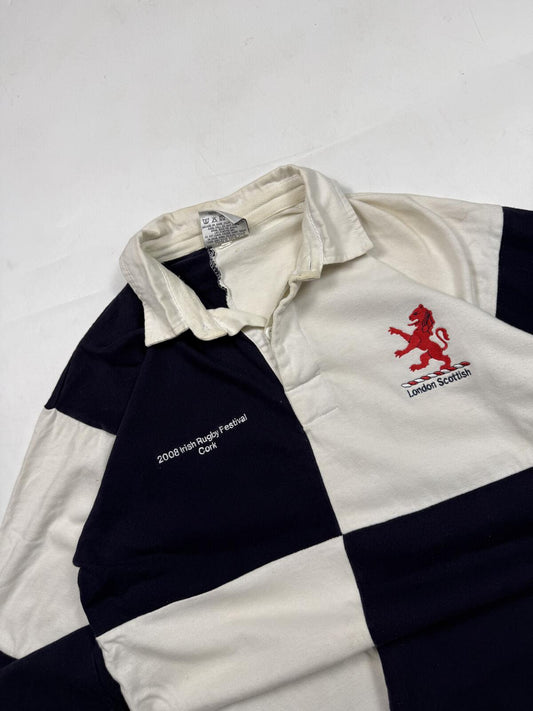 Vintage London Scottish 2008 rugby union shirt (L)