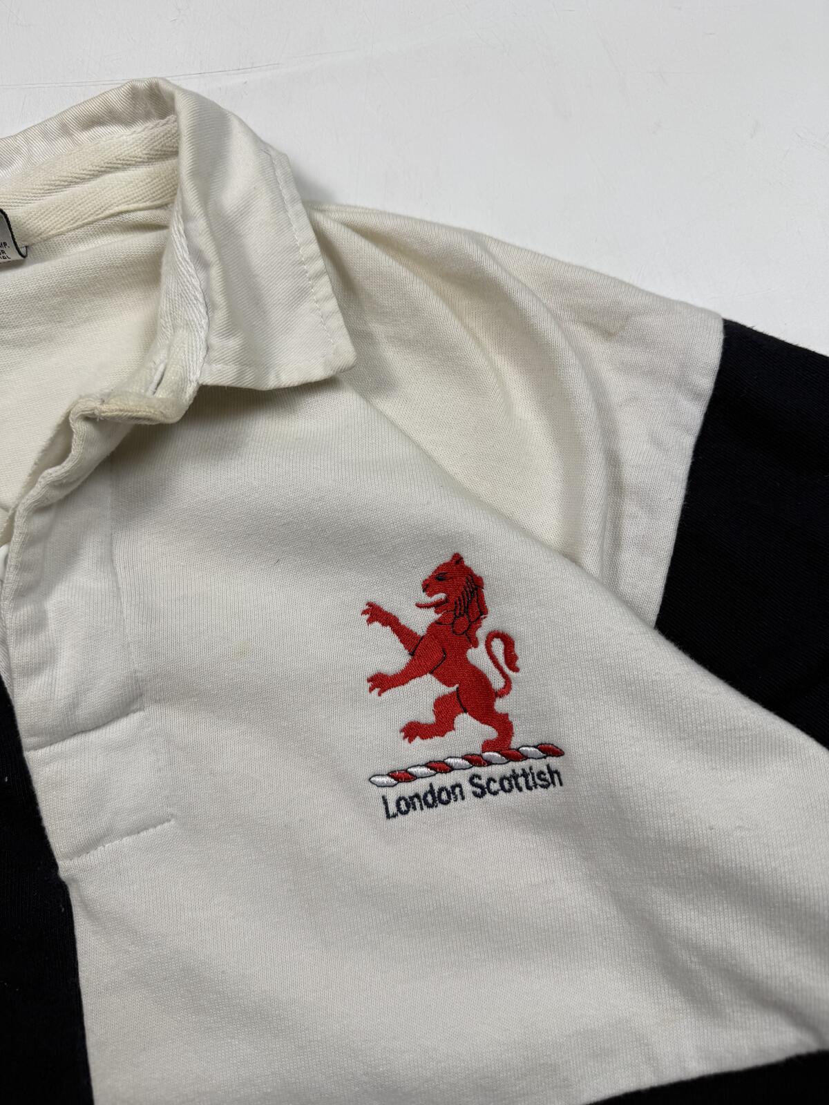Vintage London Scottish 2008 rugby union shirt (L)