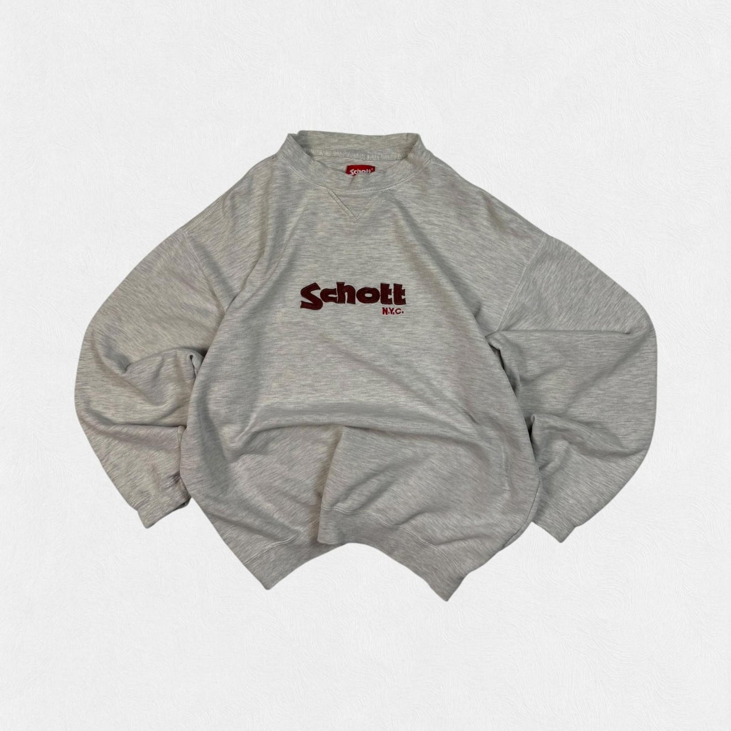 Vintage Schott NYC spell out sweatshirt (M)