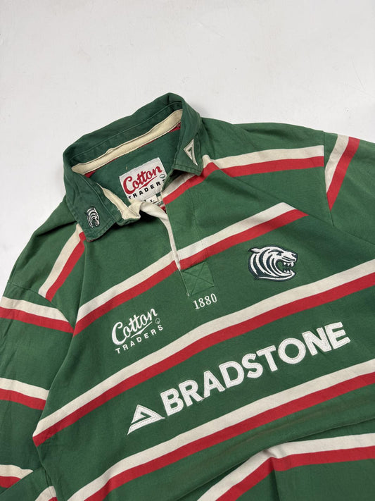 Vintage Leicester Tigers 2005-07 Cotton Traders rugby shirt (L)