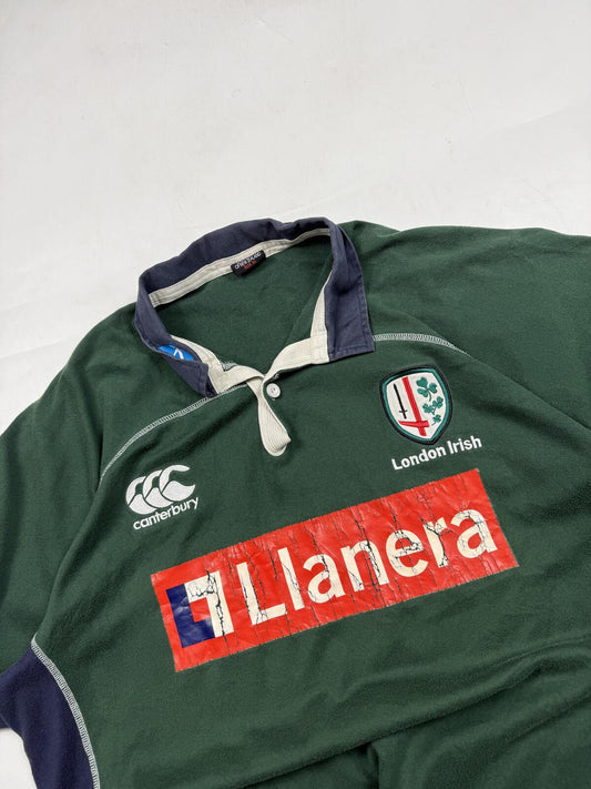 Vintage London Irish 2006/07 Canterbury home rugby shirt (XL)