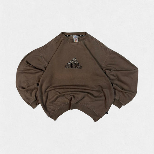 Vintage Adidas centre logo sweatshirt (XL)