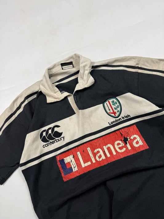 Vintage London Irish 2006/07 Canterbury training rugby shirt (M)