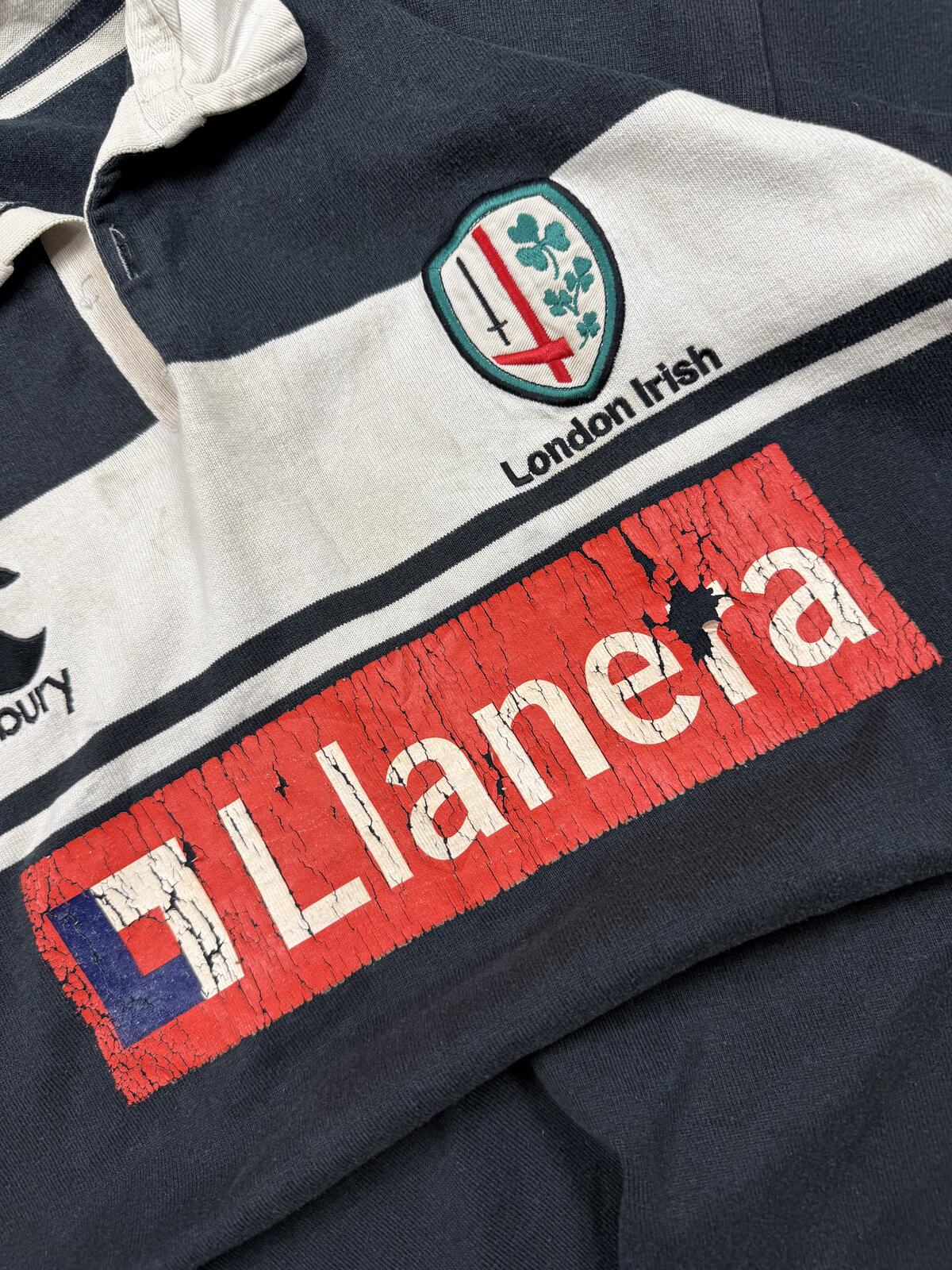 Vintage London Irish 2006/07 Canterbury training rugby shirt (M)