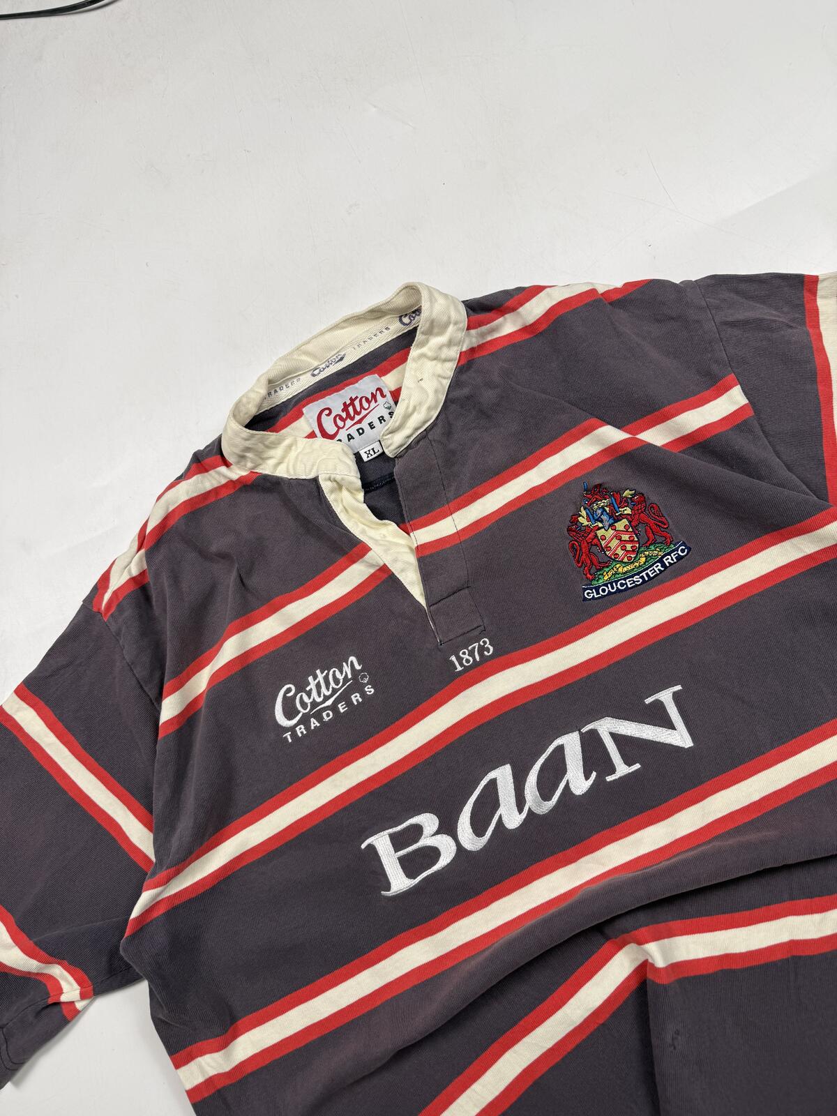 Vintage Gloucester 2002/03 Cotton Traders away rugby shirt (XL)