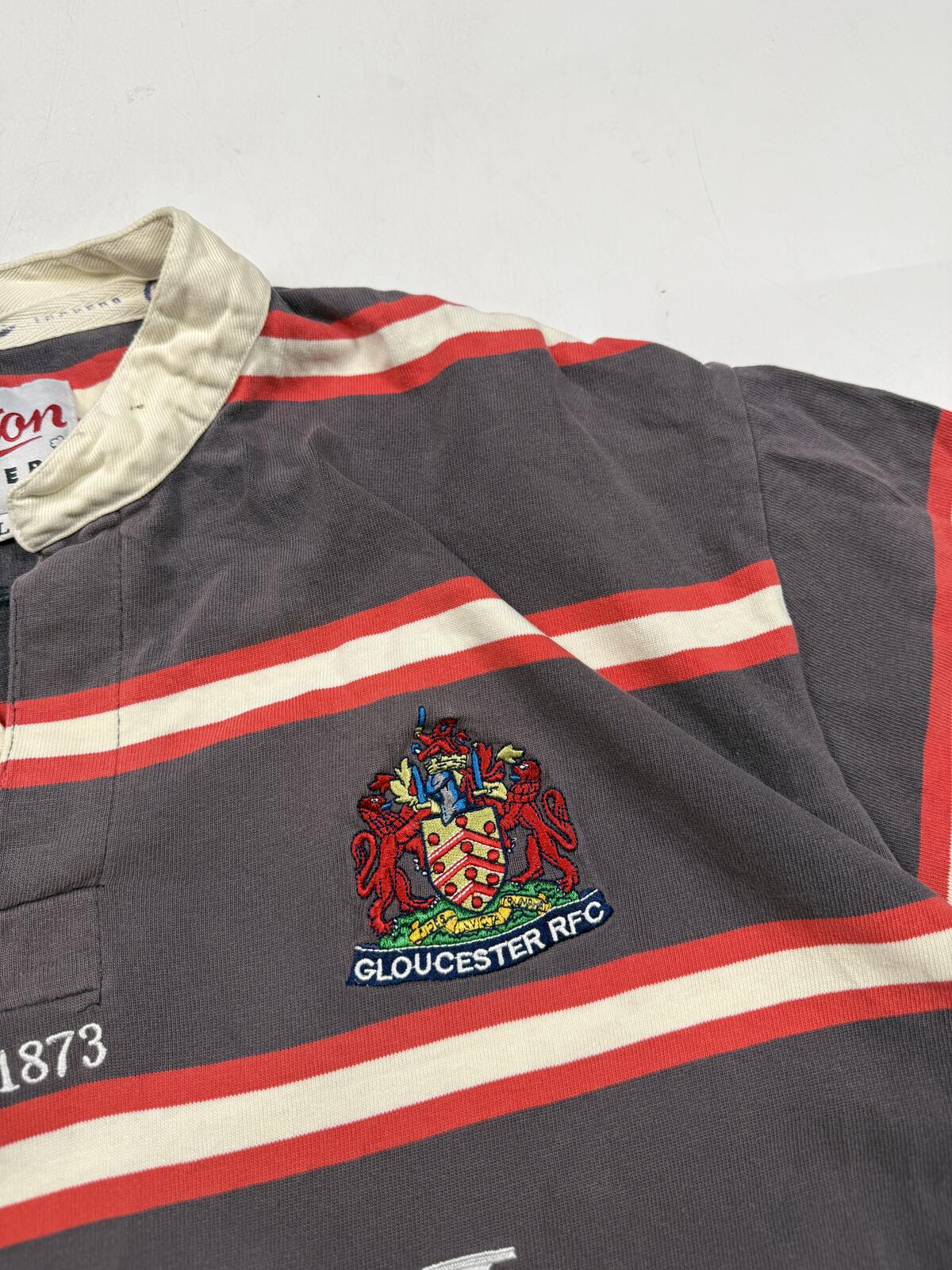 Vintage Gloucester 2002/03 Cotton Traders away rugby shirt (XL)